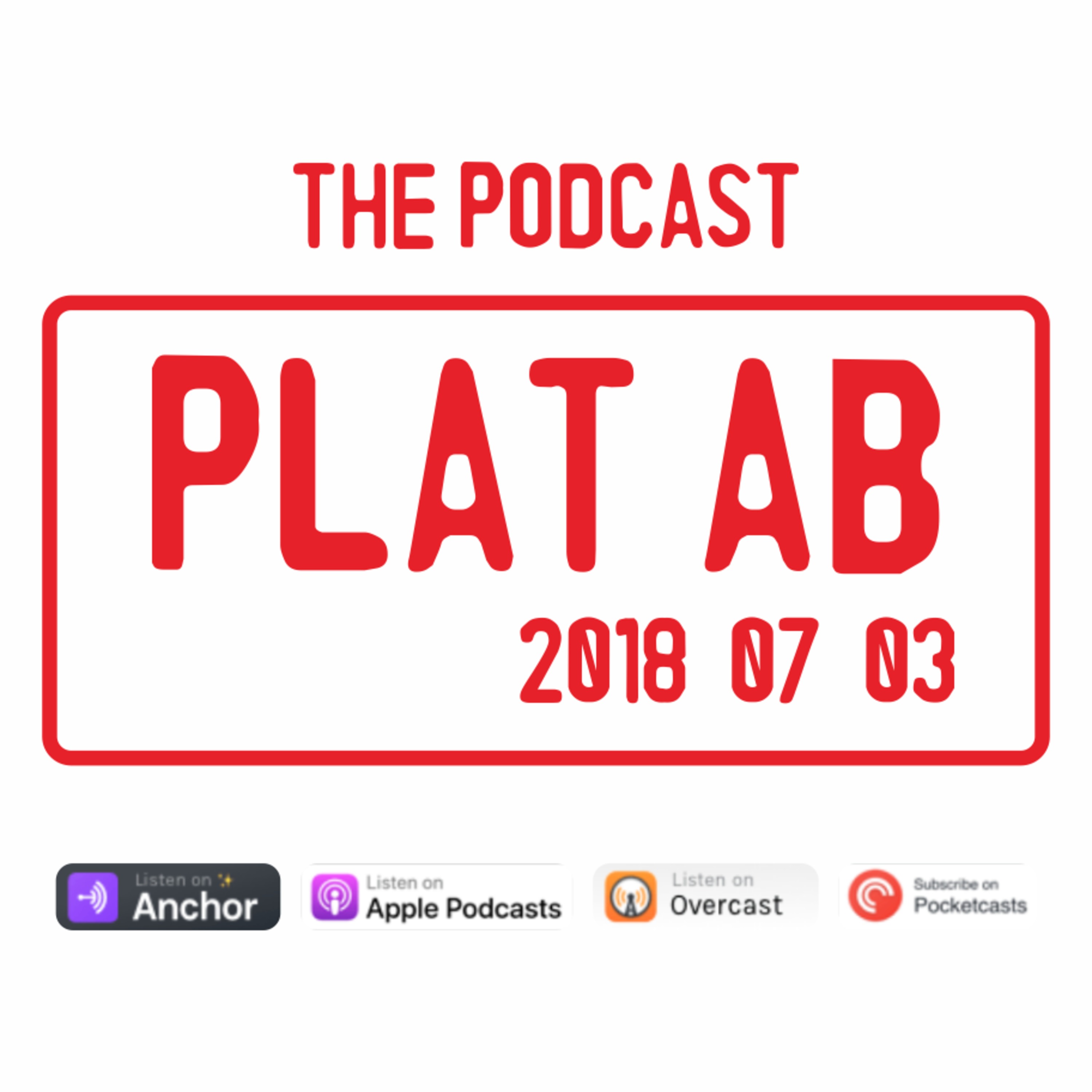 Plat AB - 3 Juli 2018