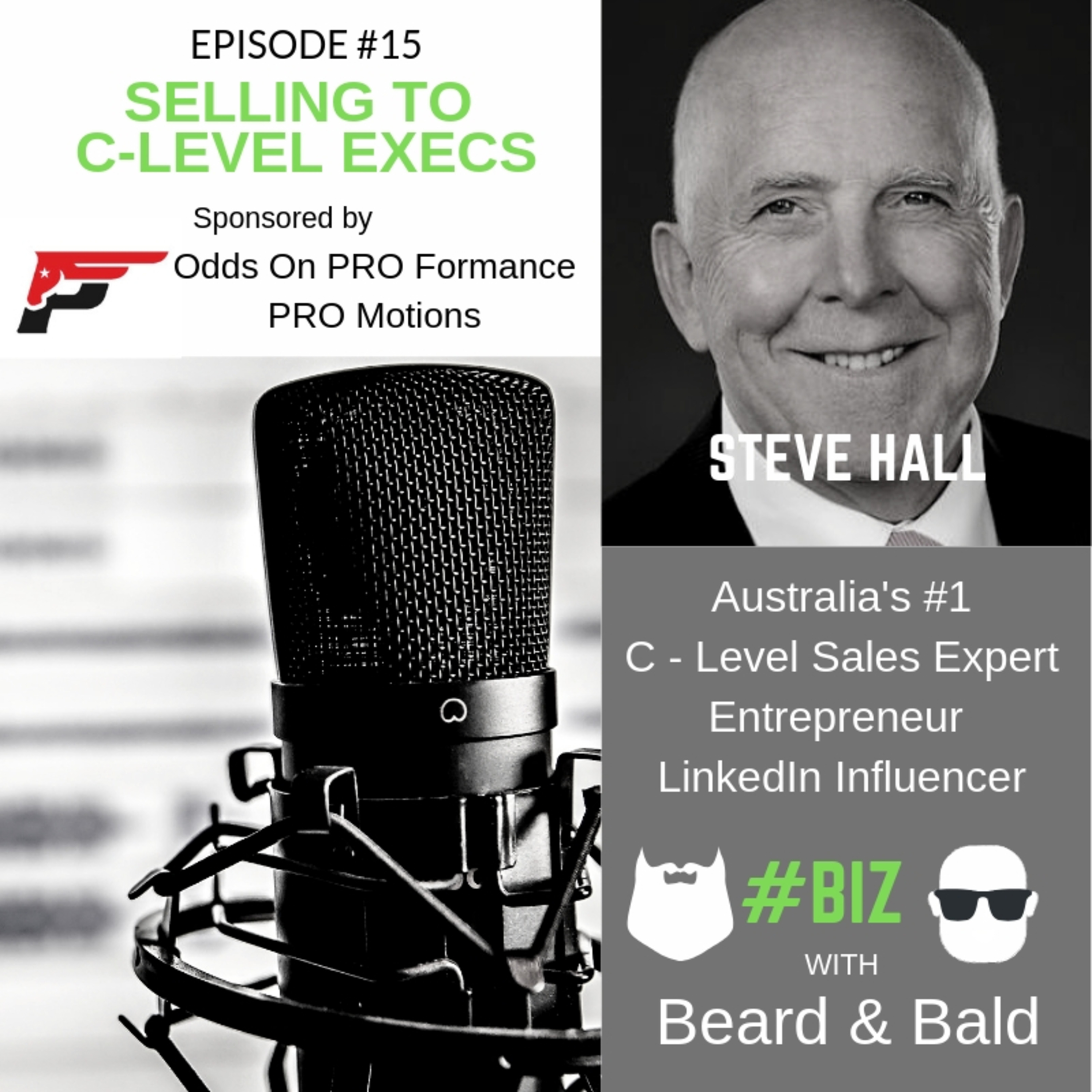 Episode #15: Selling to the C - Level Executive with Steve Hall episode artwork