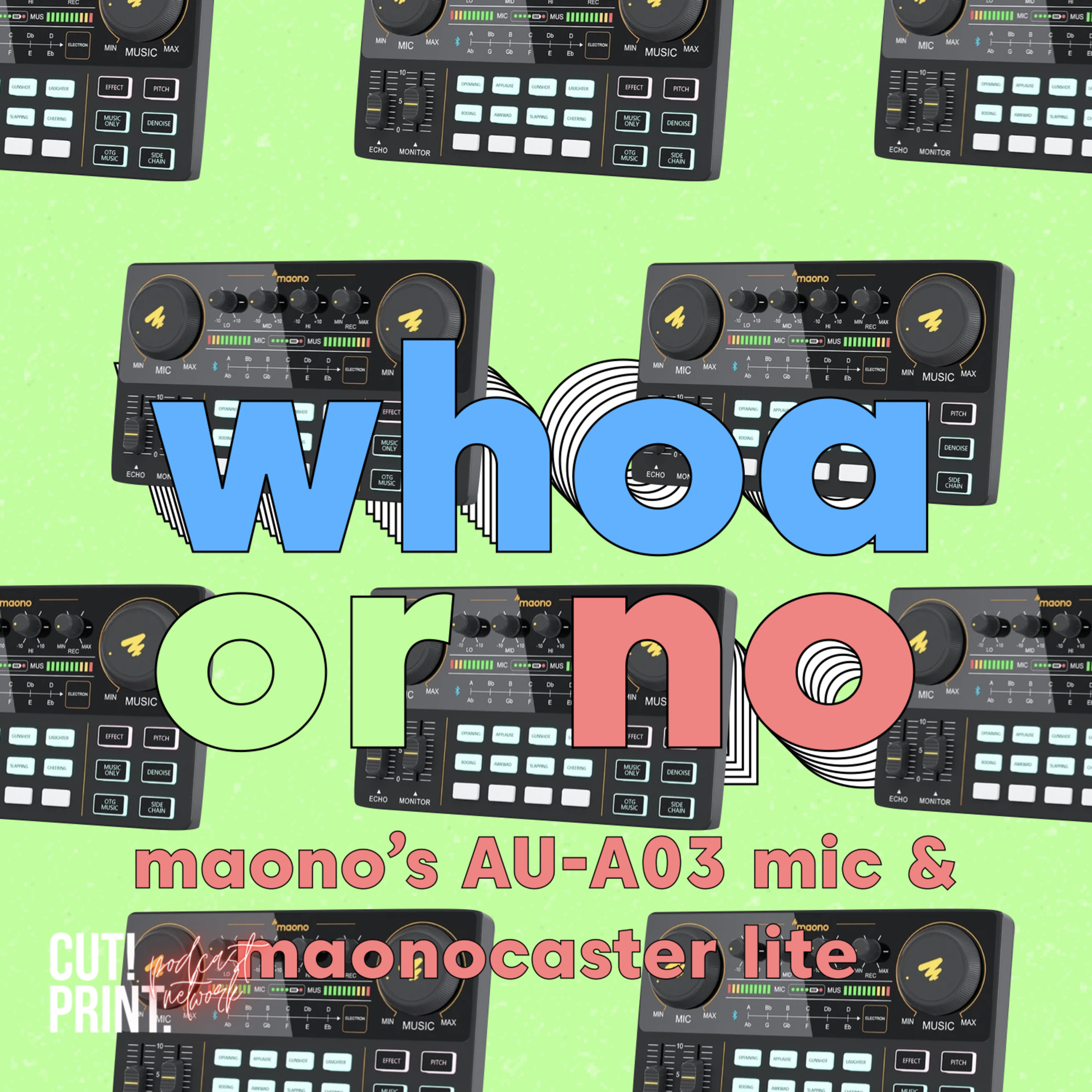 2.03 Rave/Rant: Maonocaster Lite and AU-A03 condenser mic