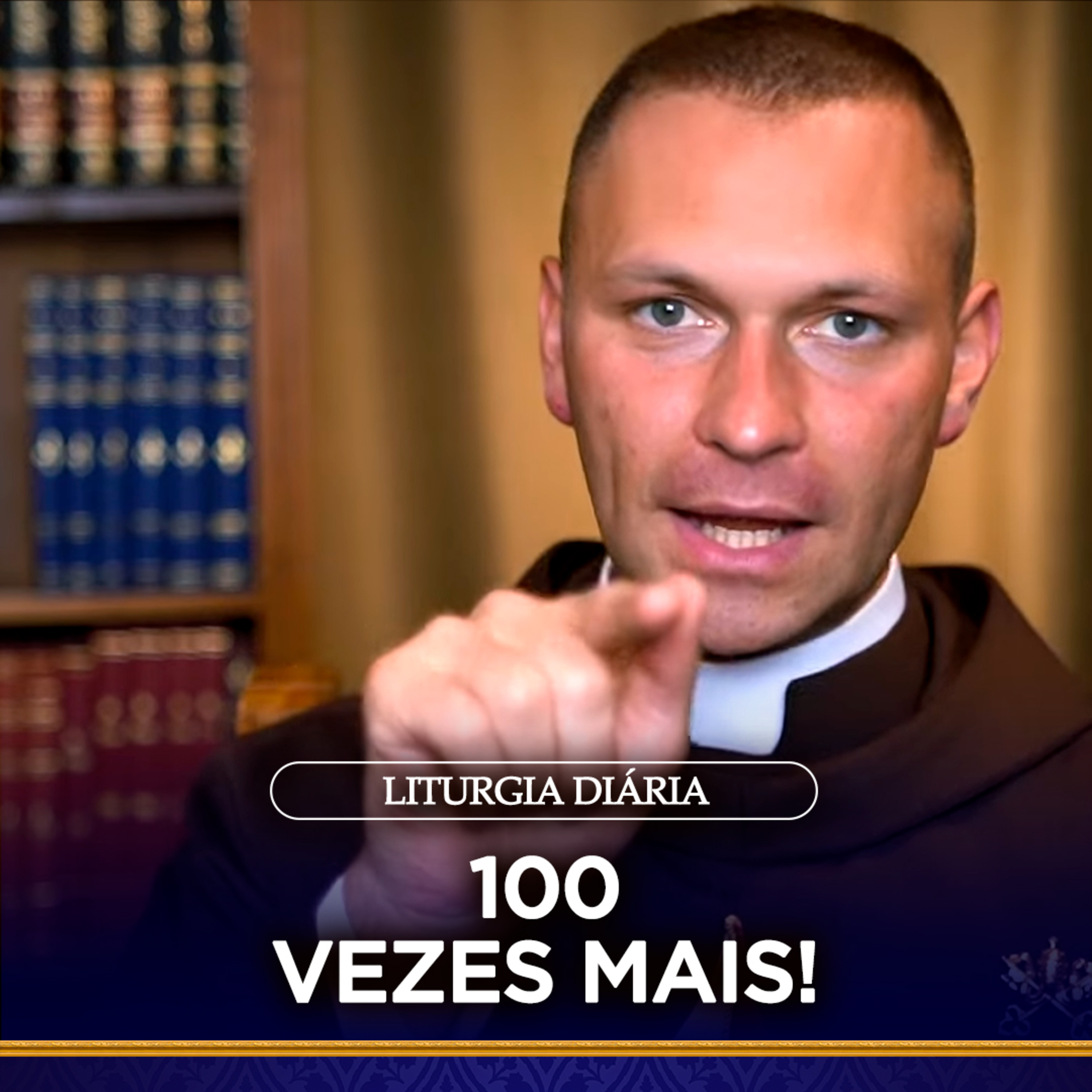 100 vezes mais! I Padre Lucas Garcia (Liturgia Diária, 1 mar. 2022) episode artwork
