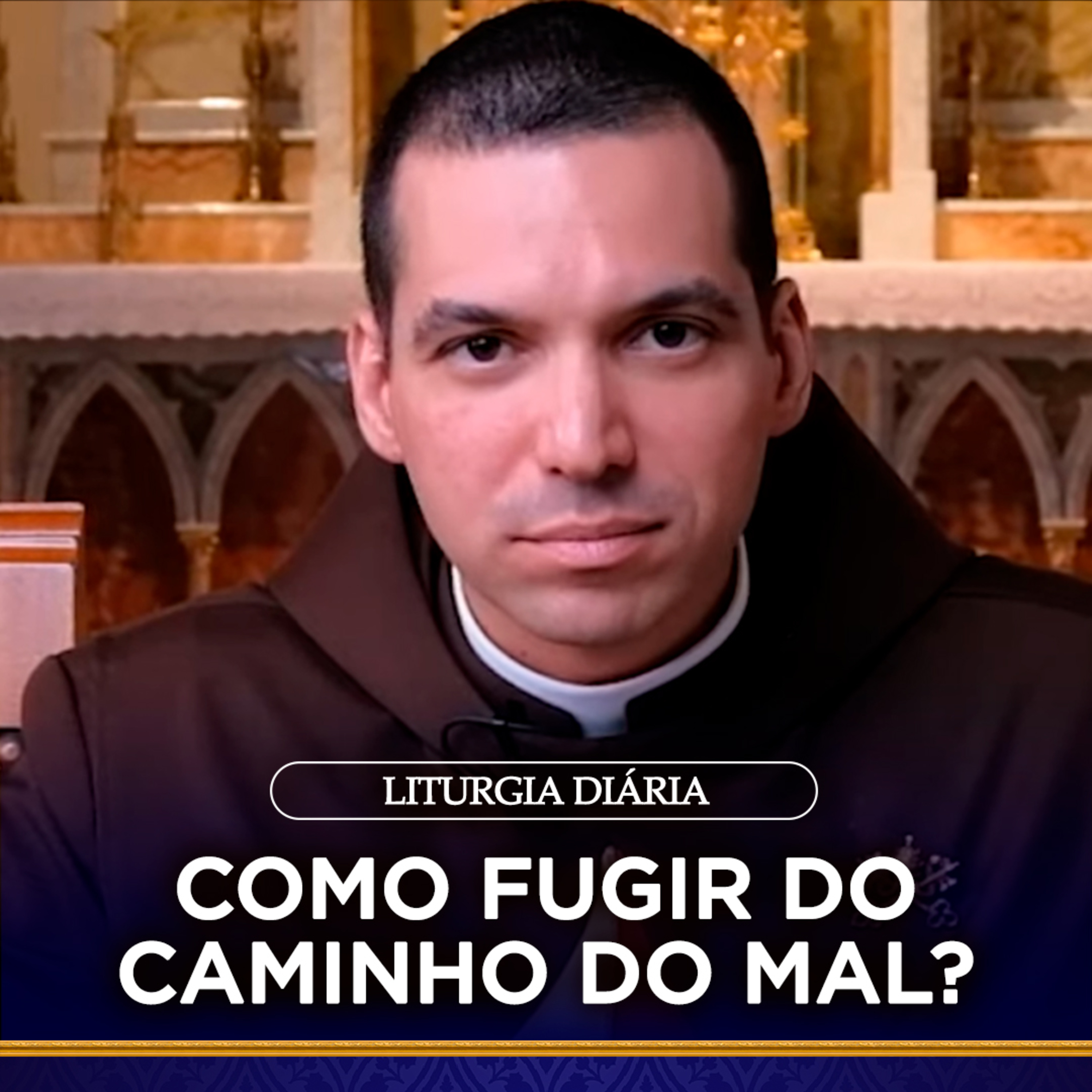 Como fugir do caminho do mal? | Liturgia Diária - Pe. Carlos Adriano ( 24 mar 2022) episode artwork