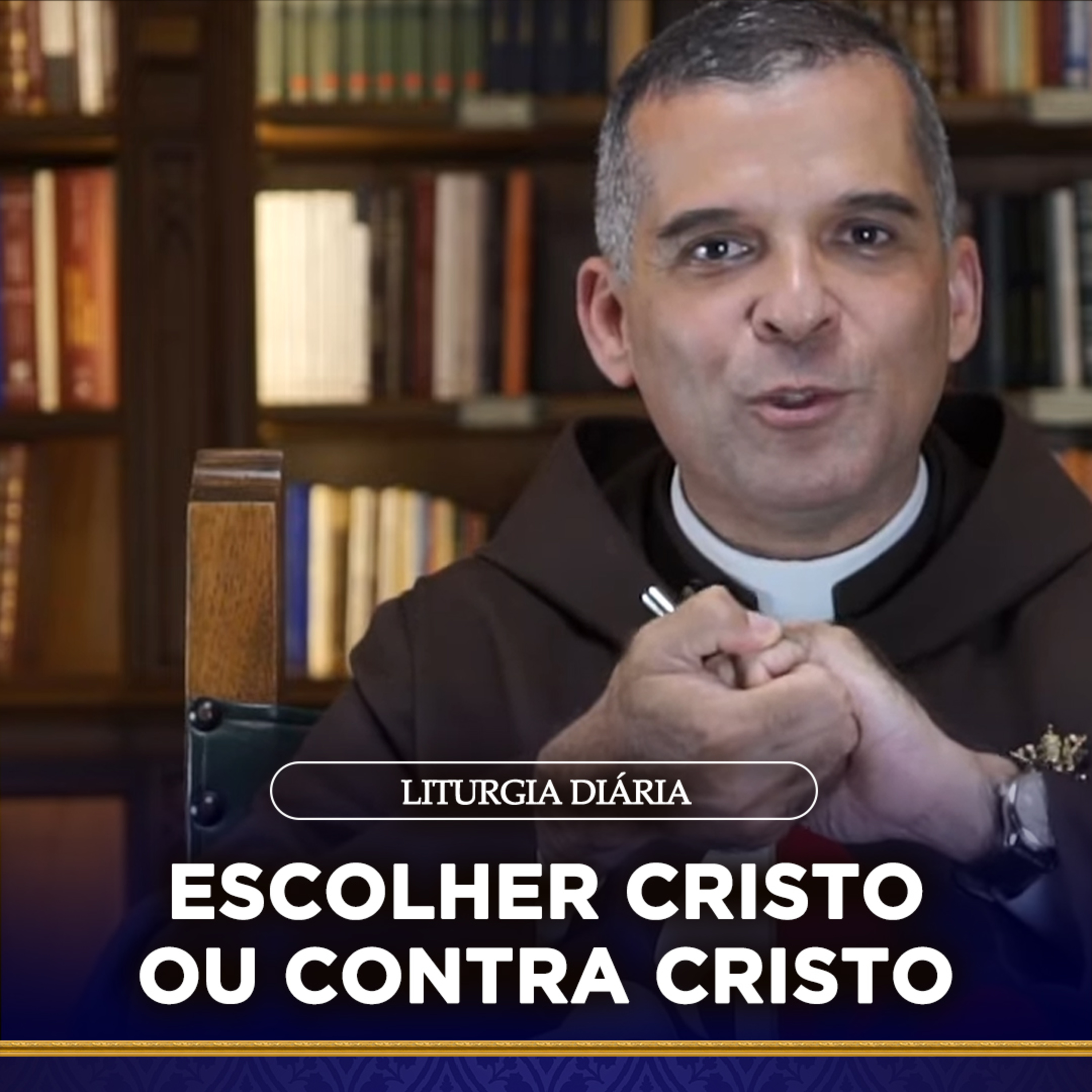 Escolher Cristo ou contra Cristo | Liturgia Diária - Pe. Alex (10 abr 2022) episode artwork