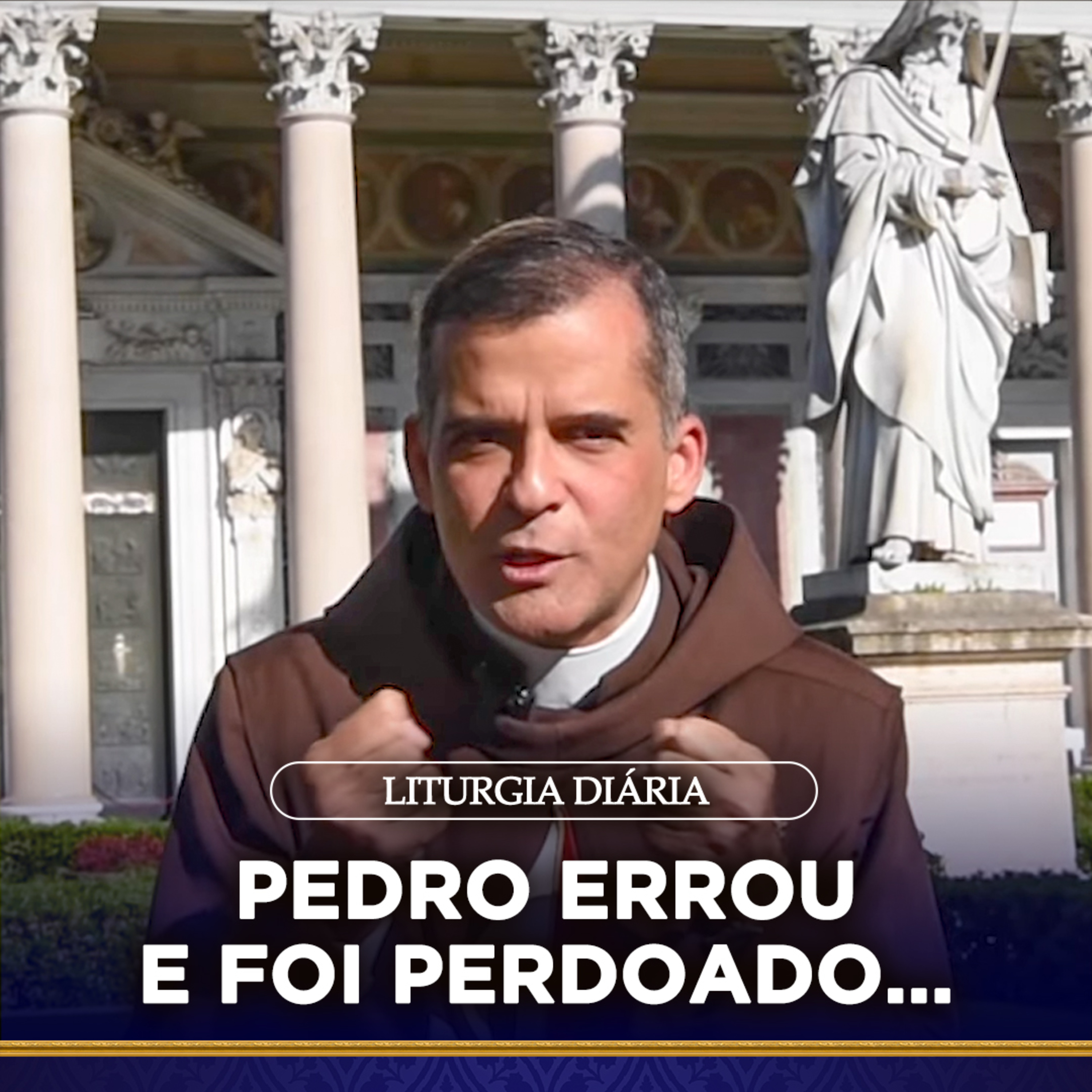 Pedro errou e foi perdoado. Eu errei e serei perdoado... | Liturgia Diária - Pe. Alex (01 mai. 2022) episode artwork