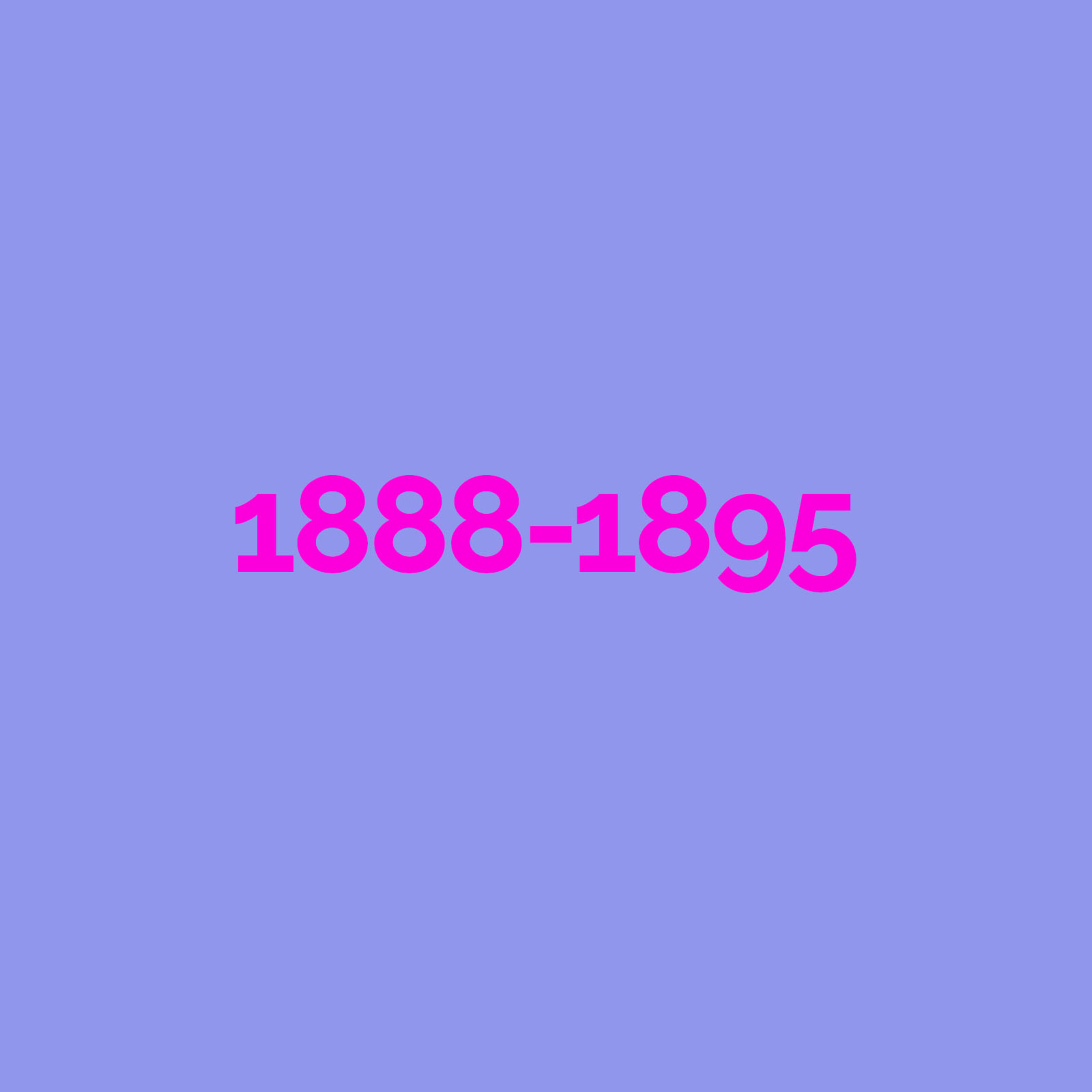 Episode #3: 1888-1895 episode artwork
