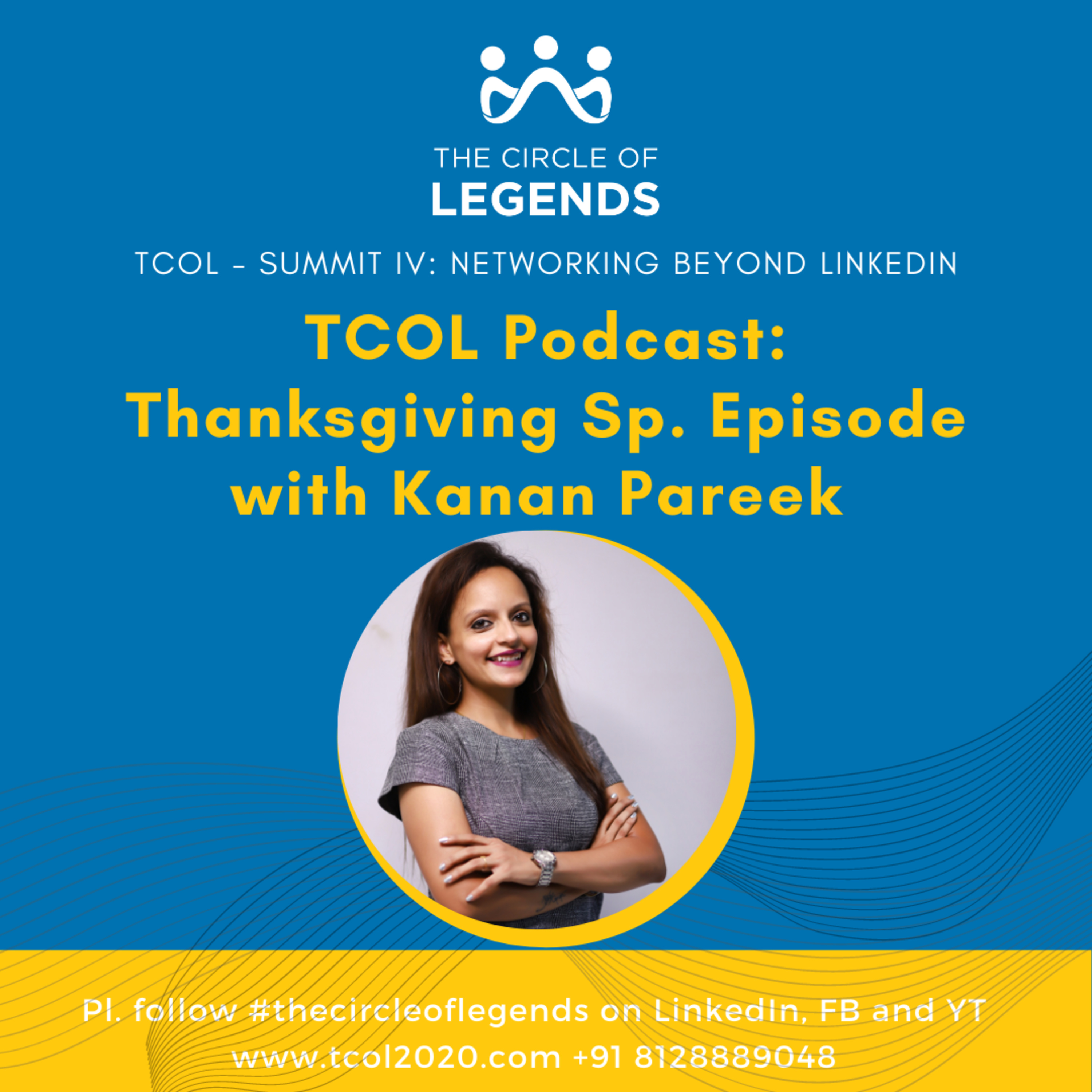 Thanksgiving podcast with Kanan Pareek episode artwork
