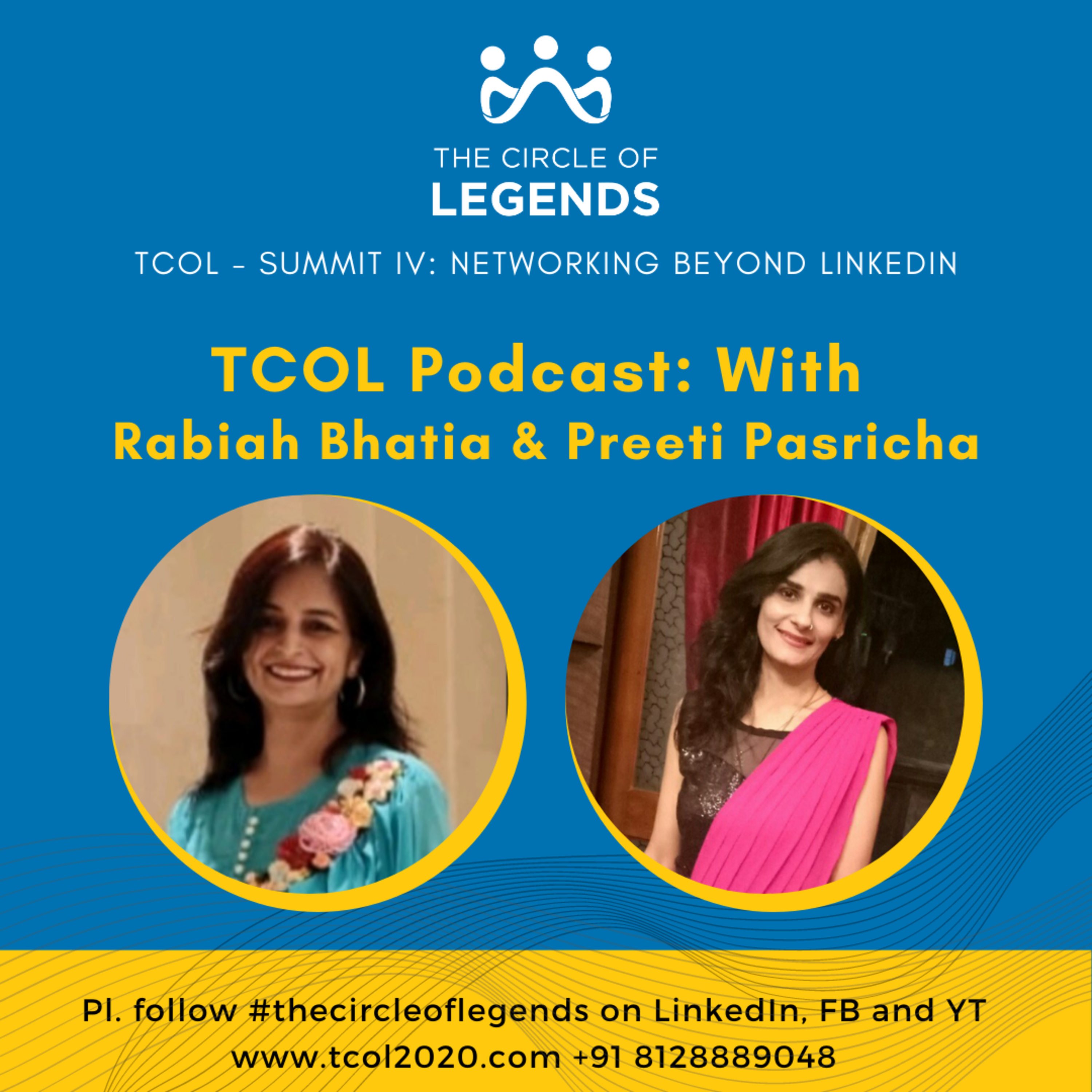 TCOL Podcast: With Rabiah Bhatia & Preeti Pasricha episode artwork