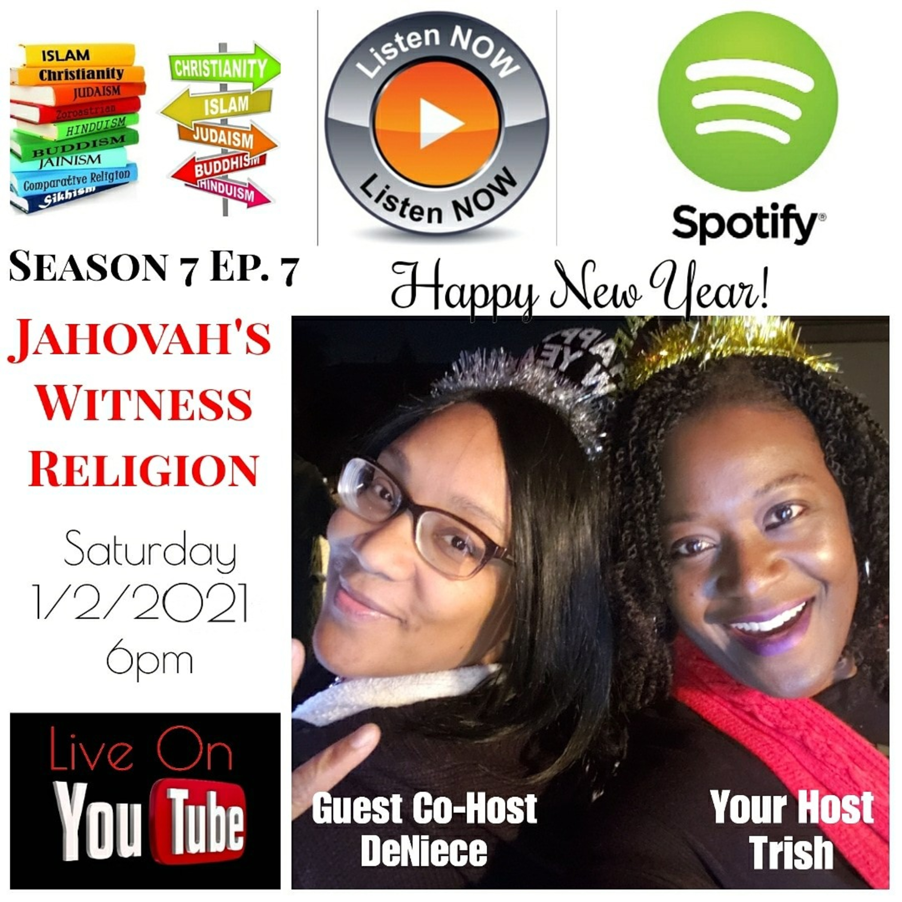 Pieces Of S.H.E. Podcast - Season 7 Ep. 7 (Jehovah's Witnesses) episode artwork