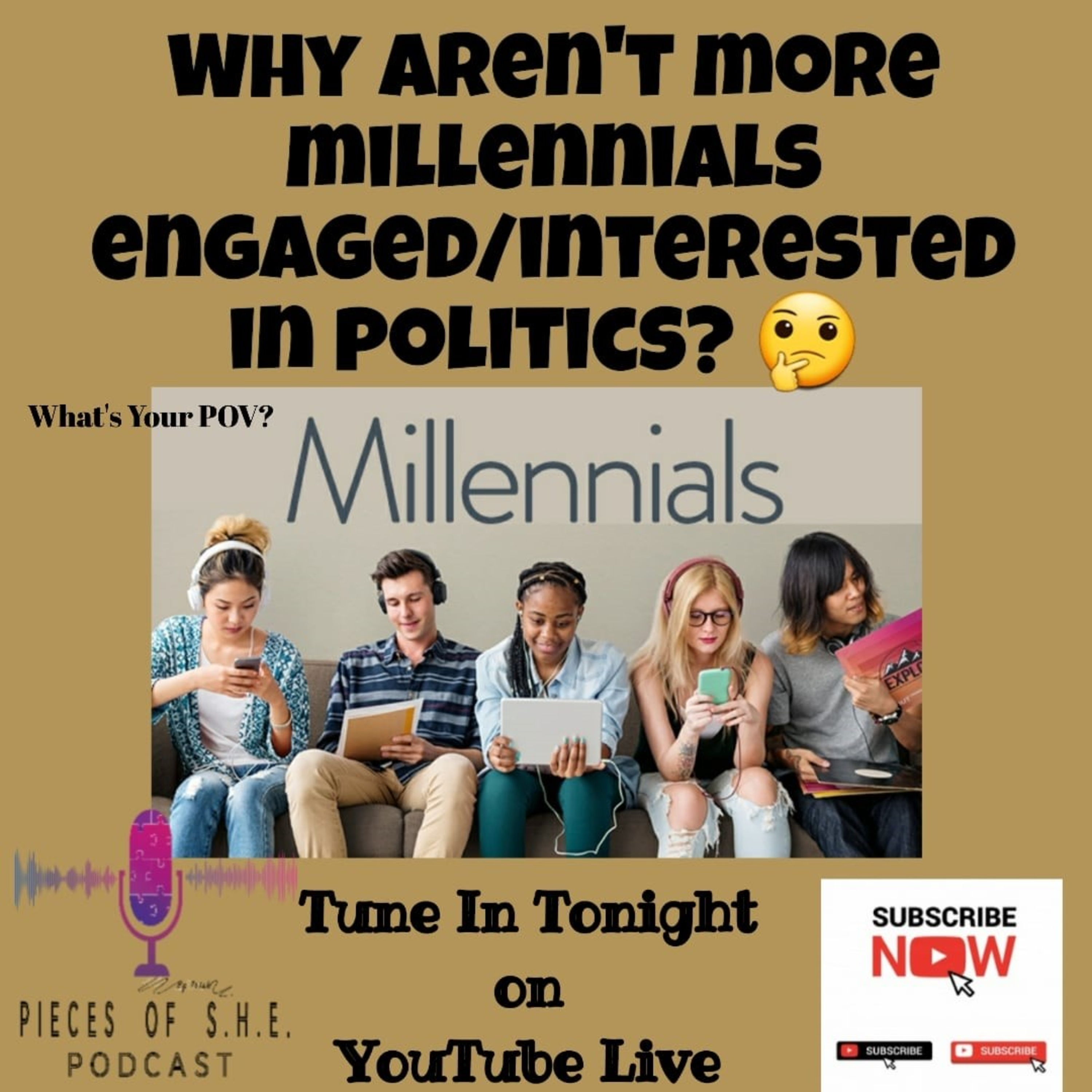 Season 9 Ep. 3 - Trish & Amari (Millennials & Politics) episode artwork
