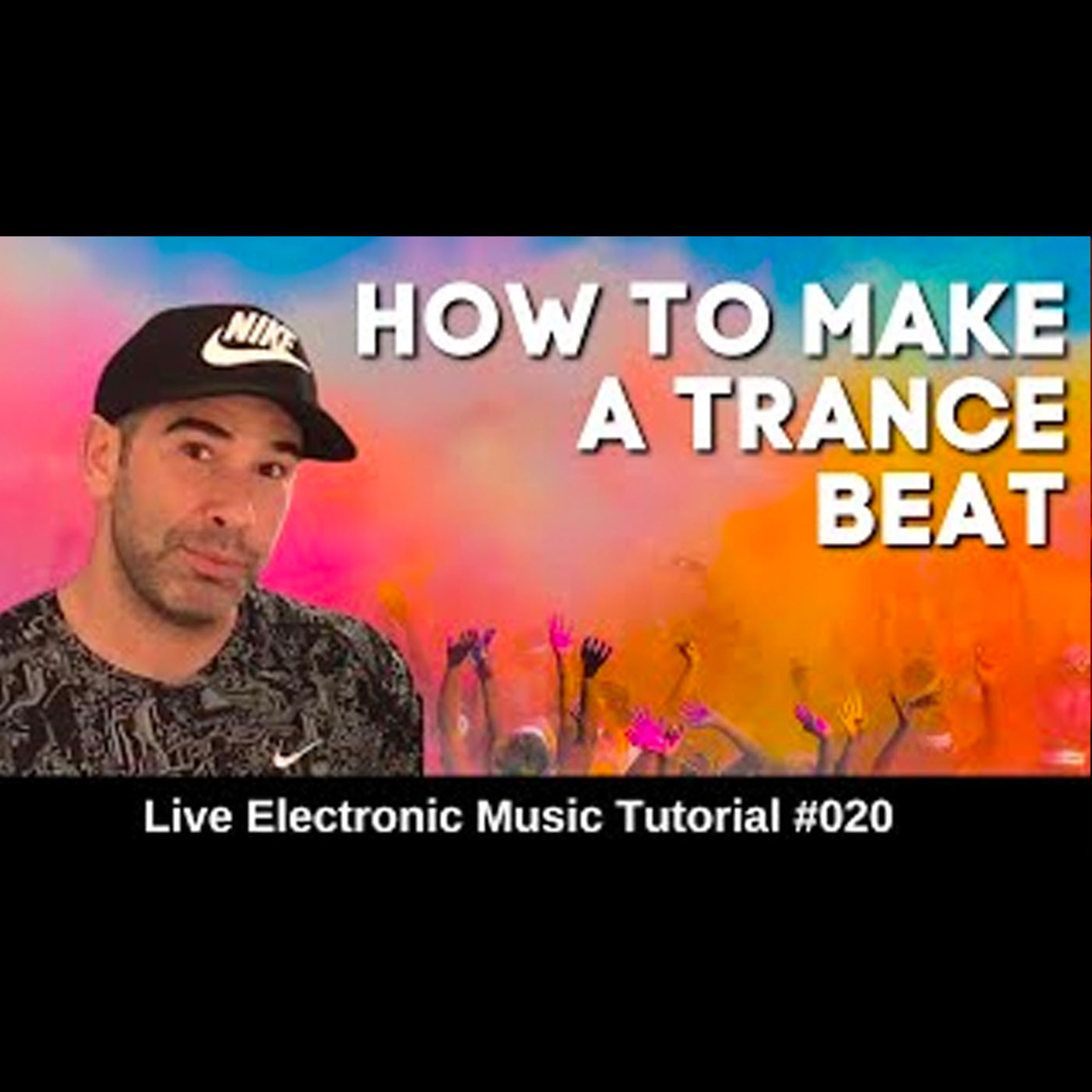 How To Make a Trance Beat 🥁 from scratch | Live Electronic Music Tutorial 020