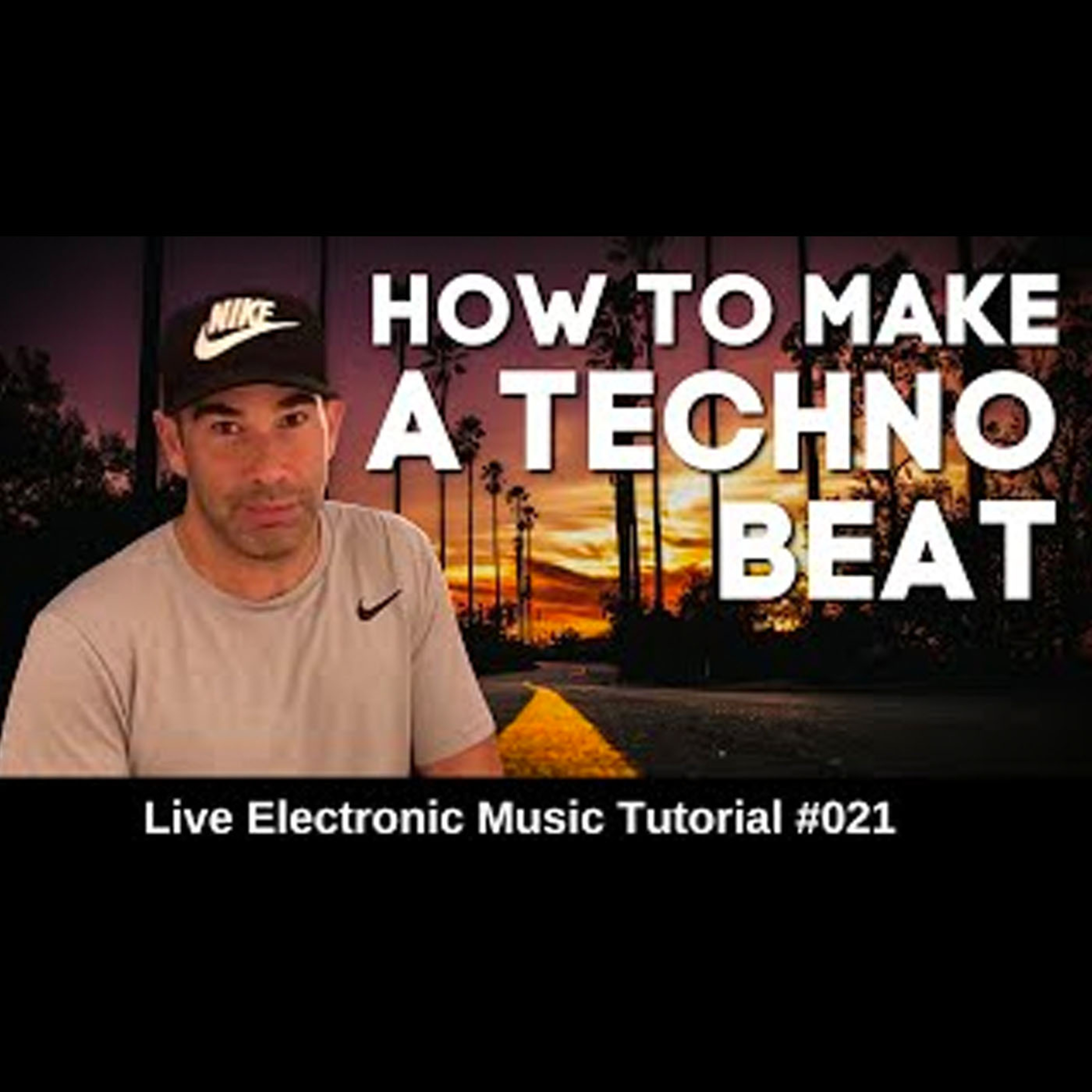 How to make a Techno Beat From Scratch | Live Electronic Music Tutorial 021