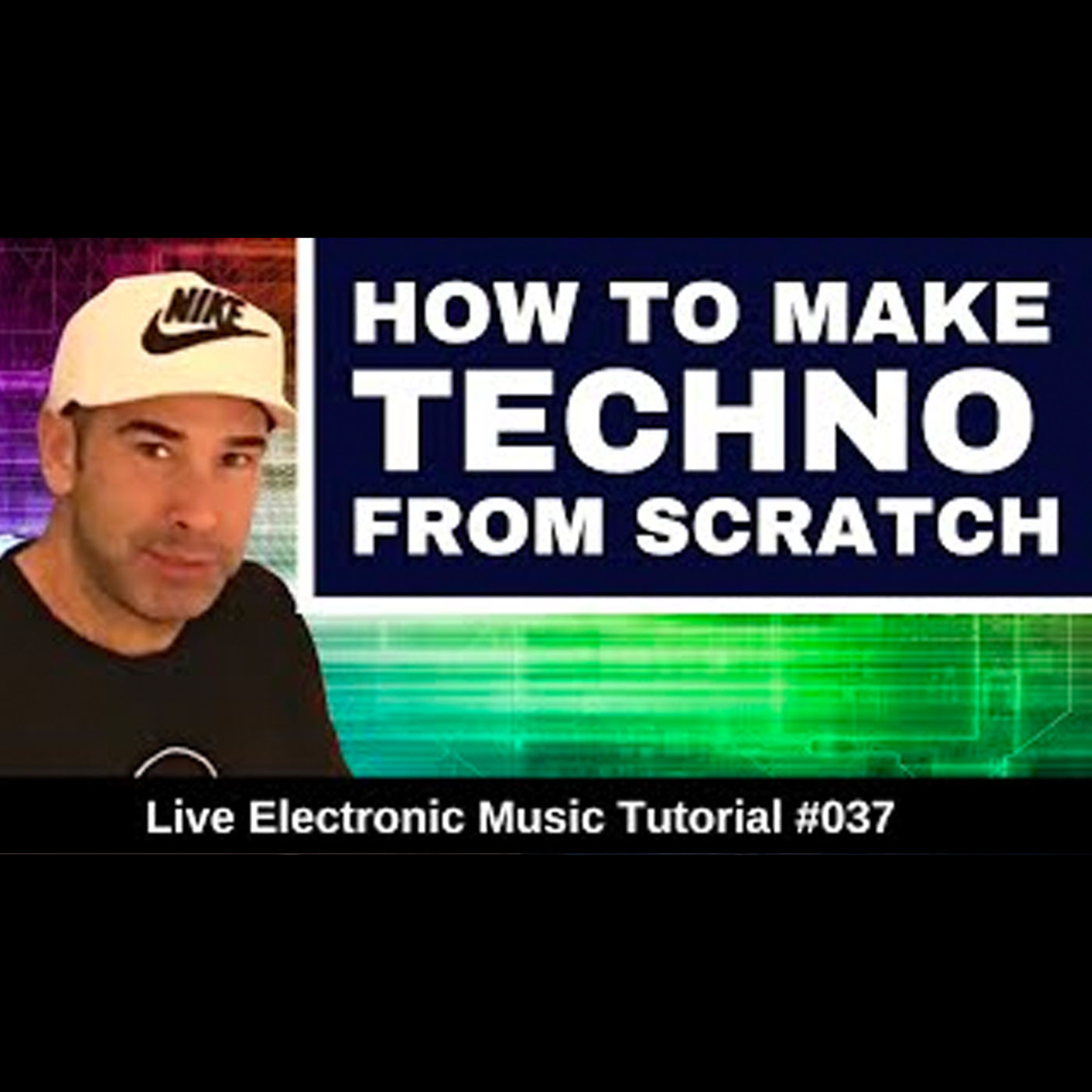 How to Make Trippy Techno From Scratch | Live Electronic Music Tutorial 037