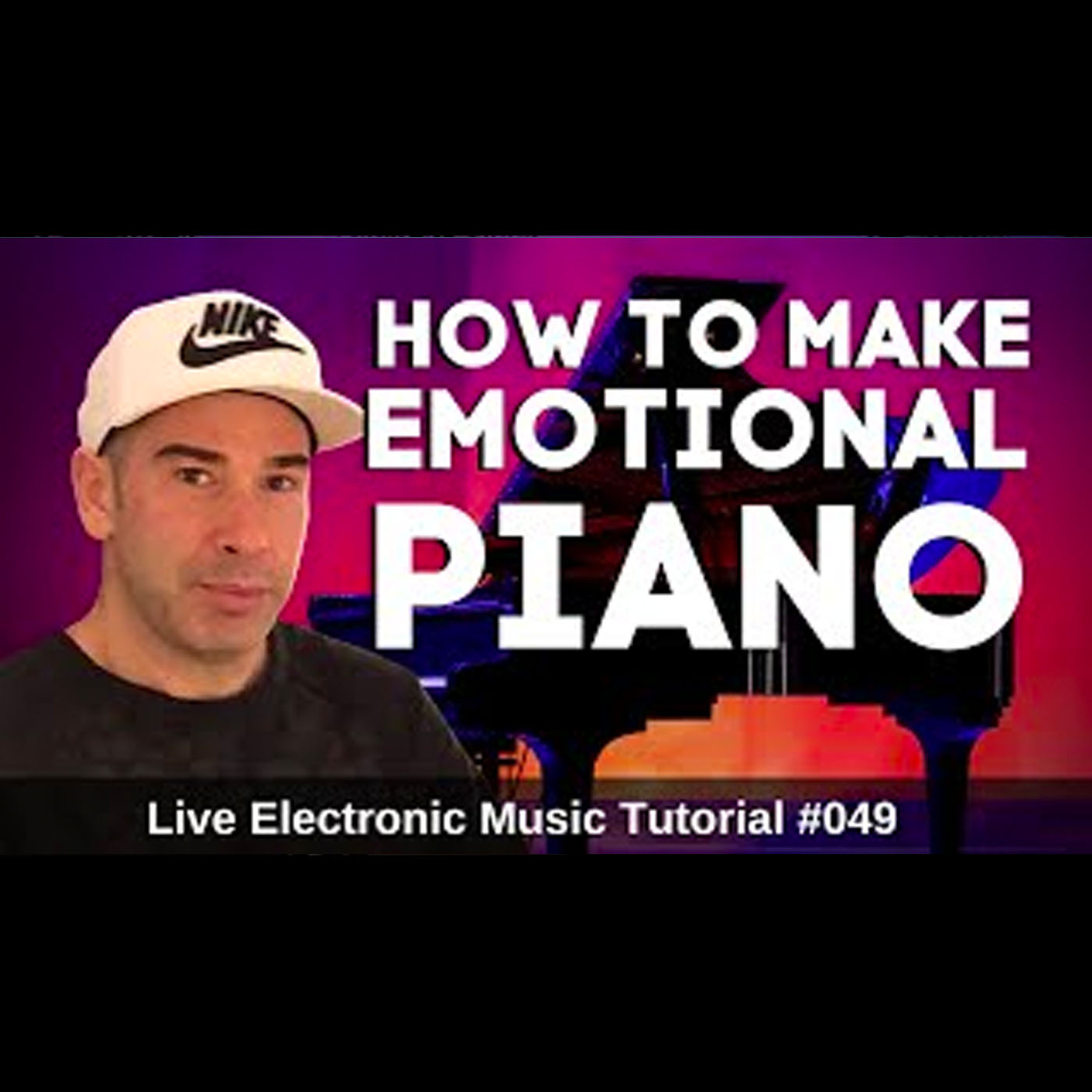How to make an emotional 🎹 Piano Melody | Live Electronic Music Tutorial 049