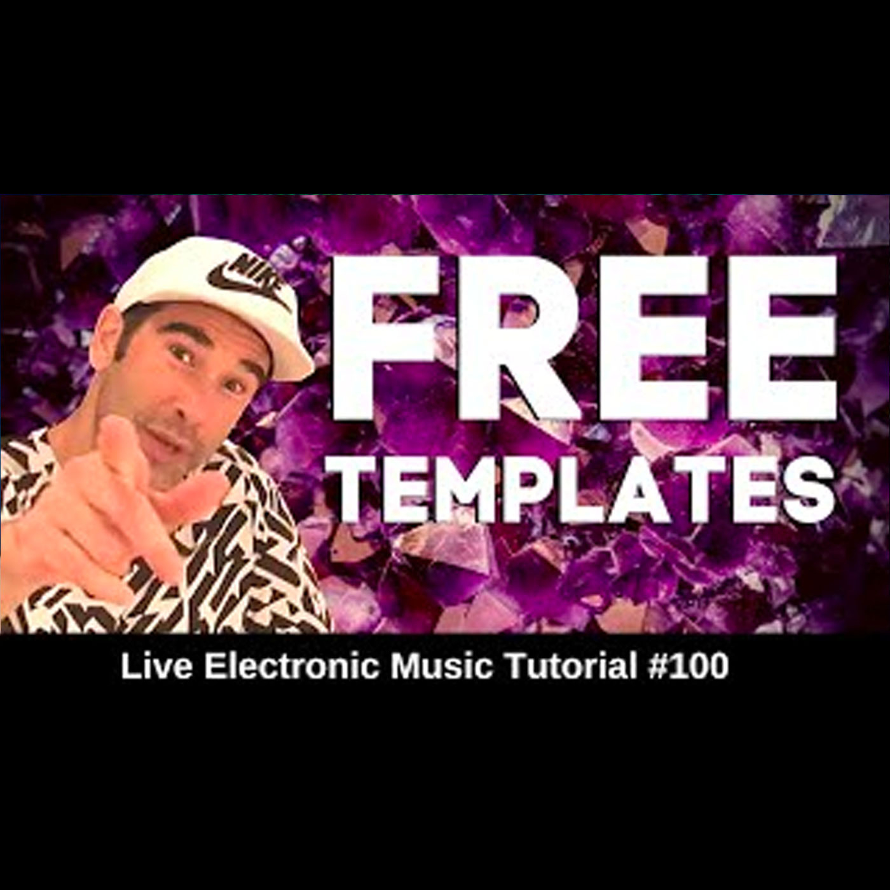Logic Pro X Templates For Free in the episode | Live Electronic Music Tutorial 100