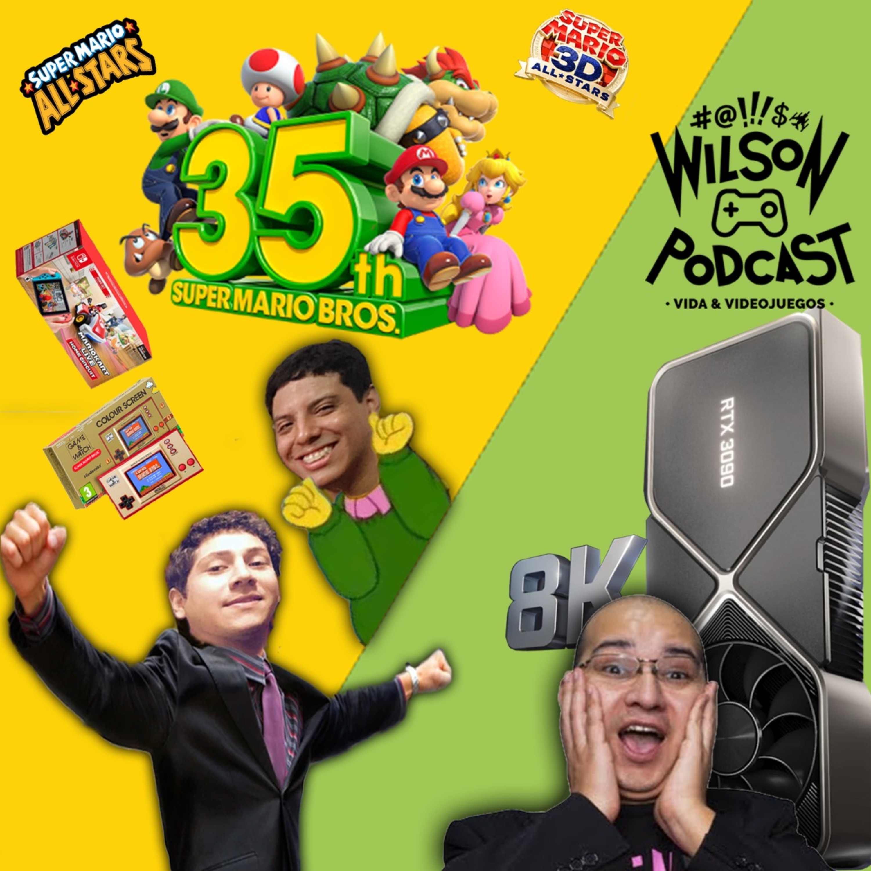 Nintendo hace cargamontón por el 35° Aniversario de Mario y Nvidia rompe todo con su nueva línea RTX episode artwork
