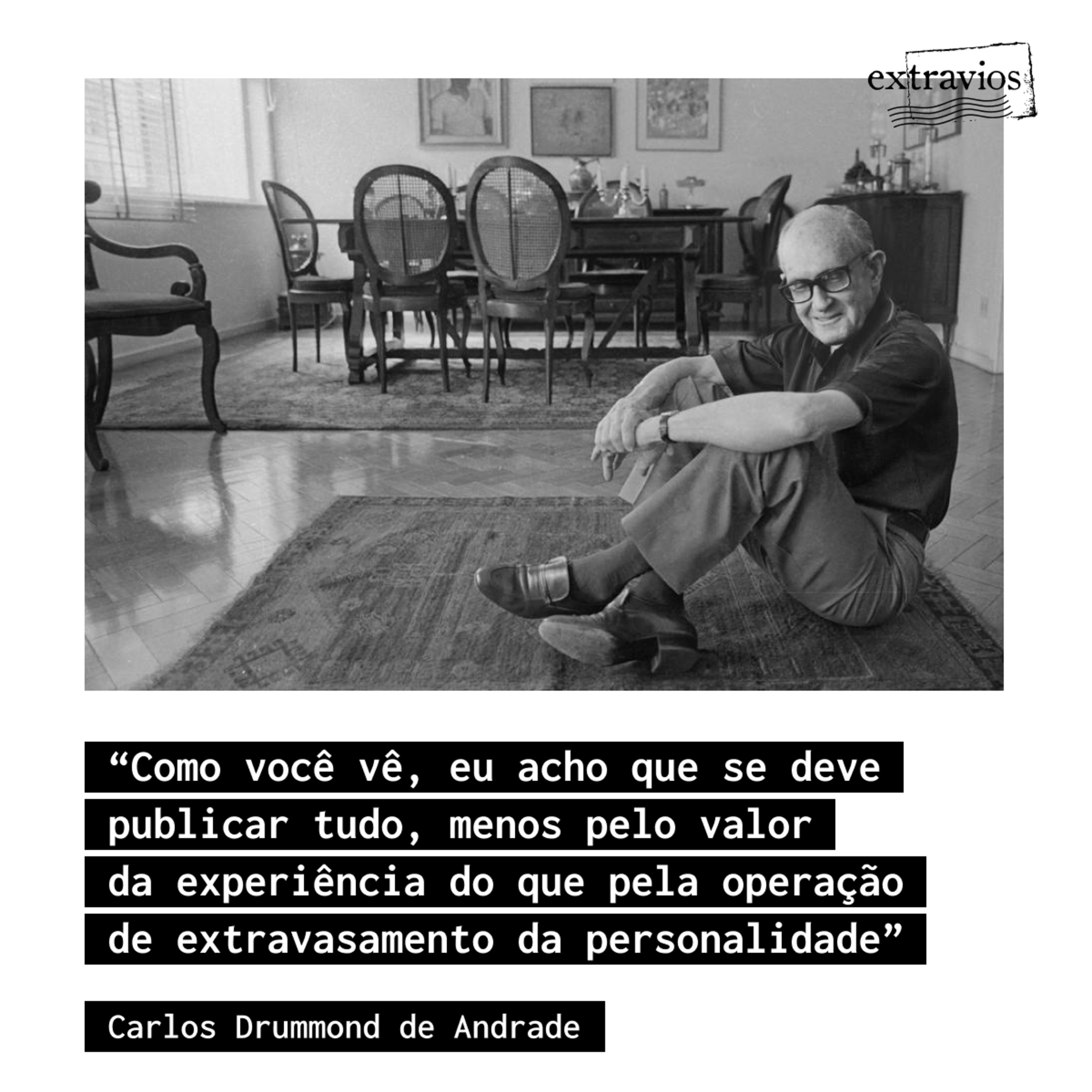 Carta de Carlos Drummond de Andrade a João Cabral de Melo Neto (voz: Frederico Nercessian) episode artwork