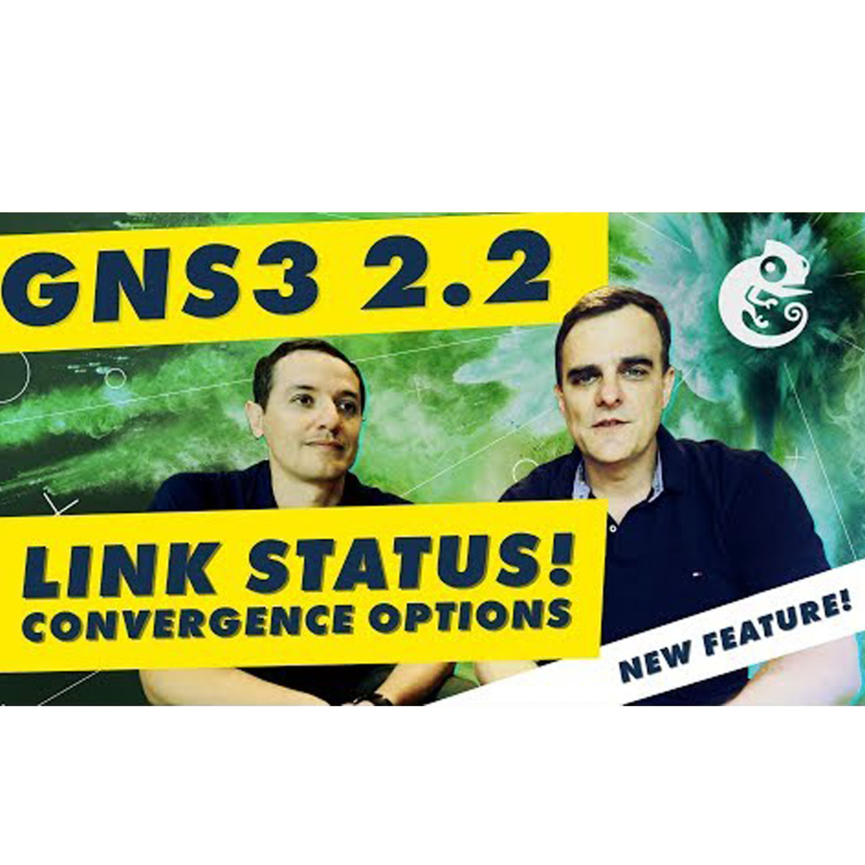 #64: David Bombal: GNS3 2.2 New Feature: Link Status Detection