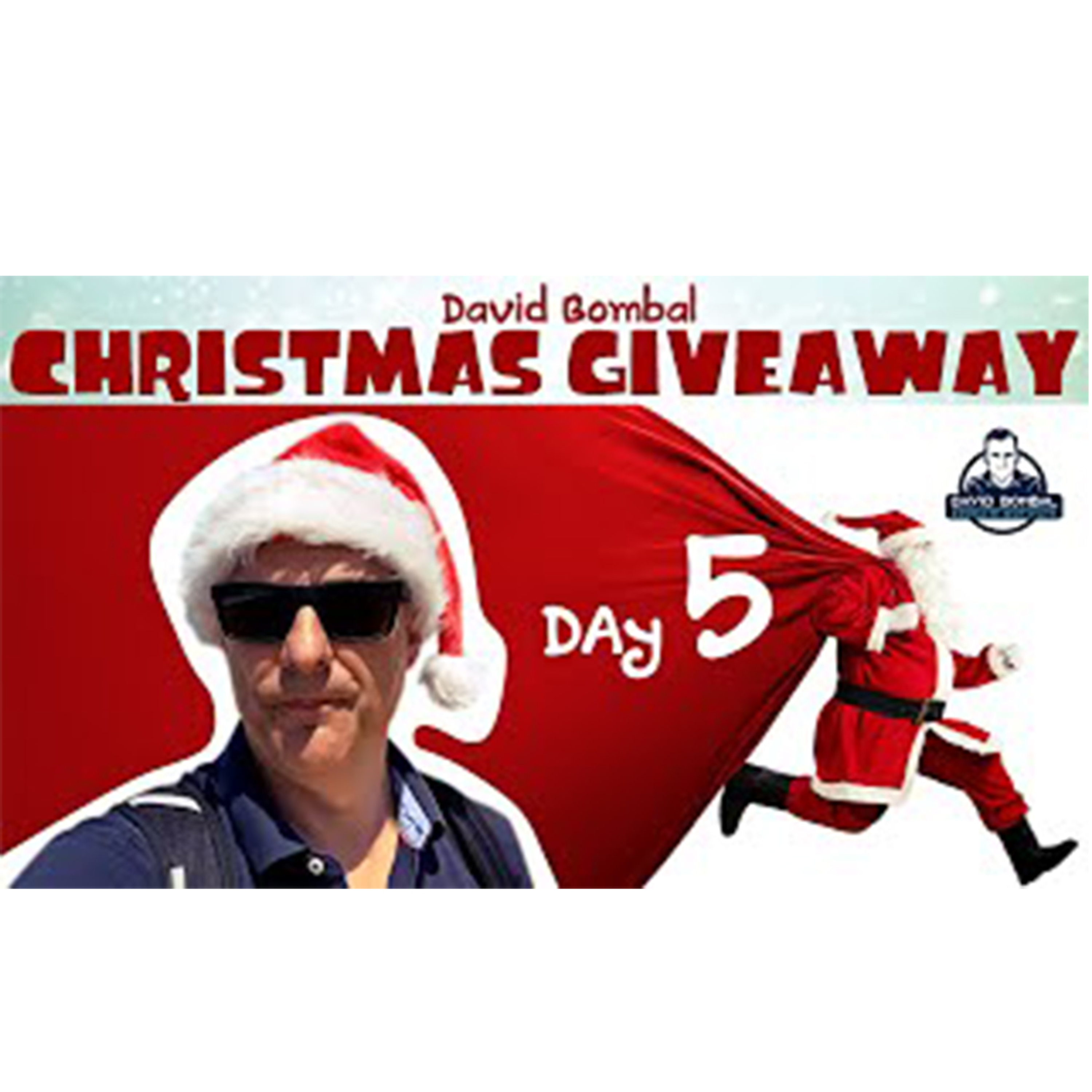 #112: David Bombal: Christmas Giveaway Day 5 The Start Of HUGE Giveaways!