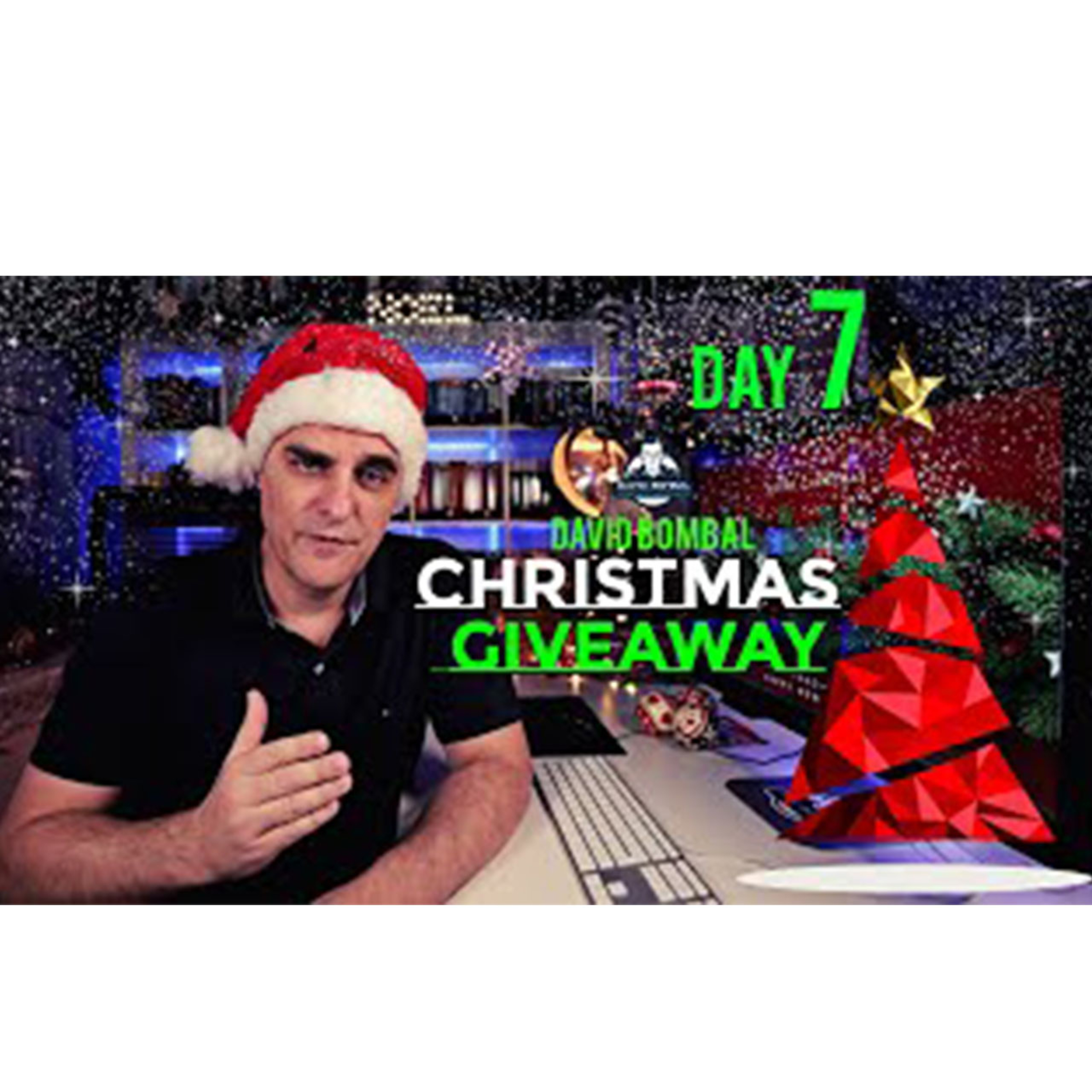 #114: David Bombal: Christmas Giveaway Day 7 Your Last Chance