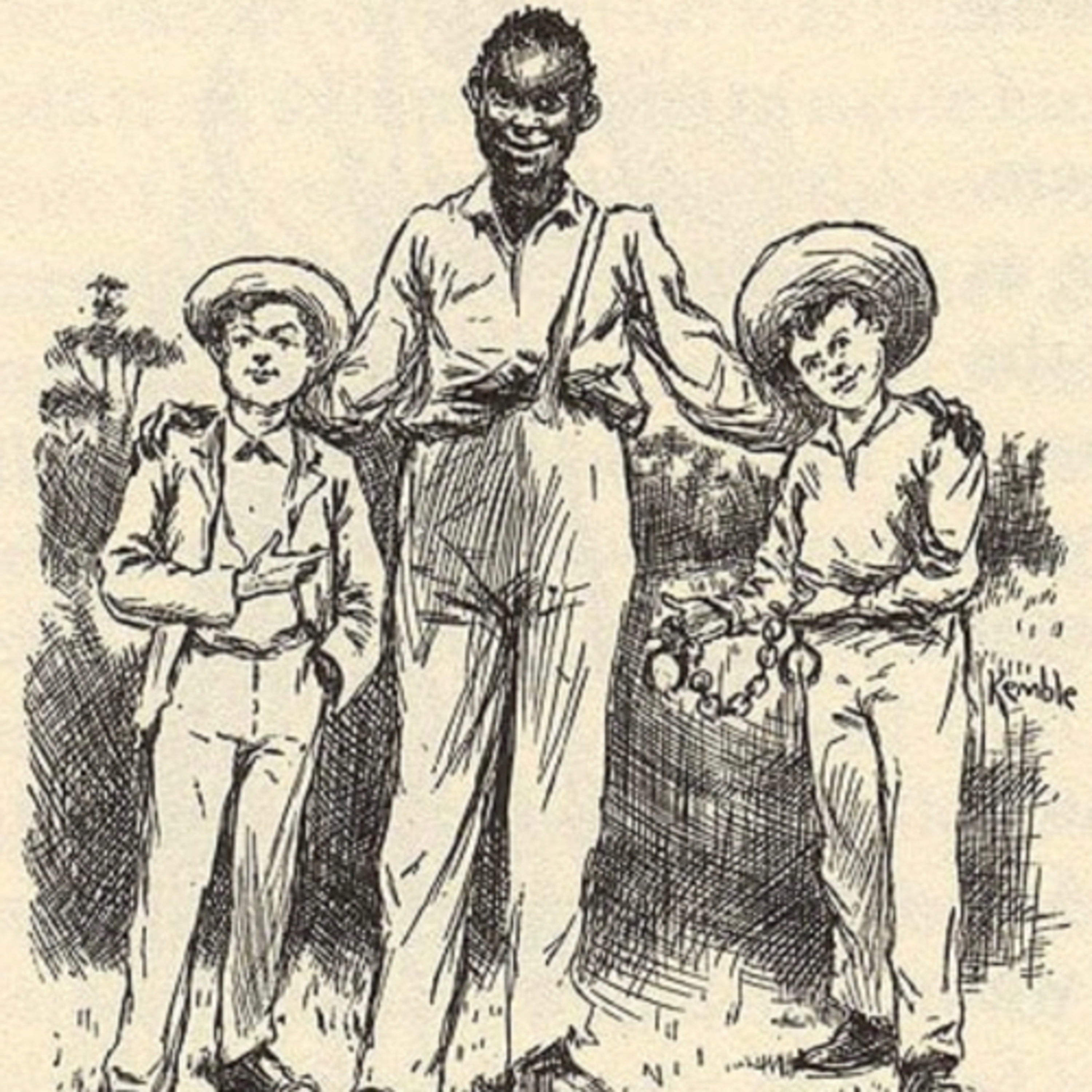 Las aventuras de Huckleberry Finn del escritor estadounidense Mark Twain Capítulos 12 y 13 episode artwork