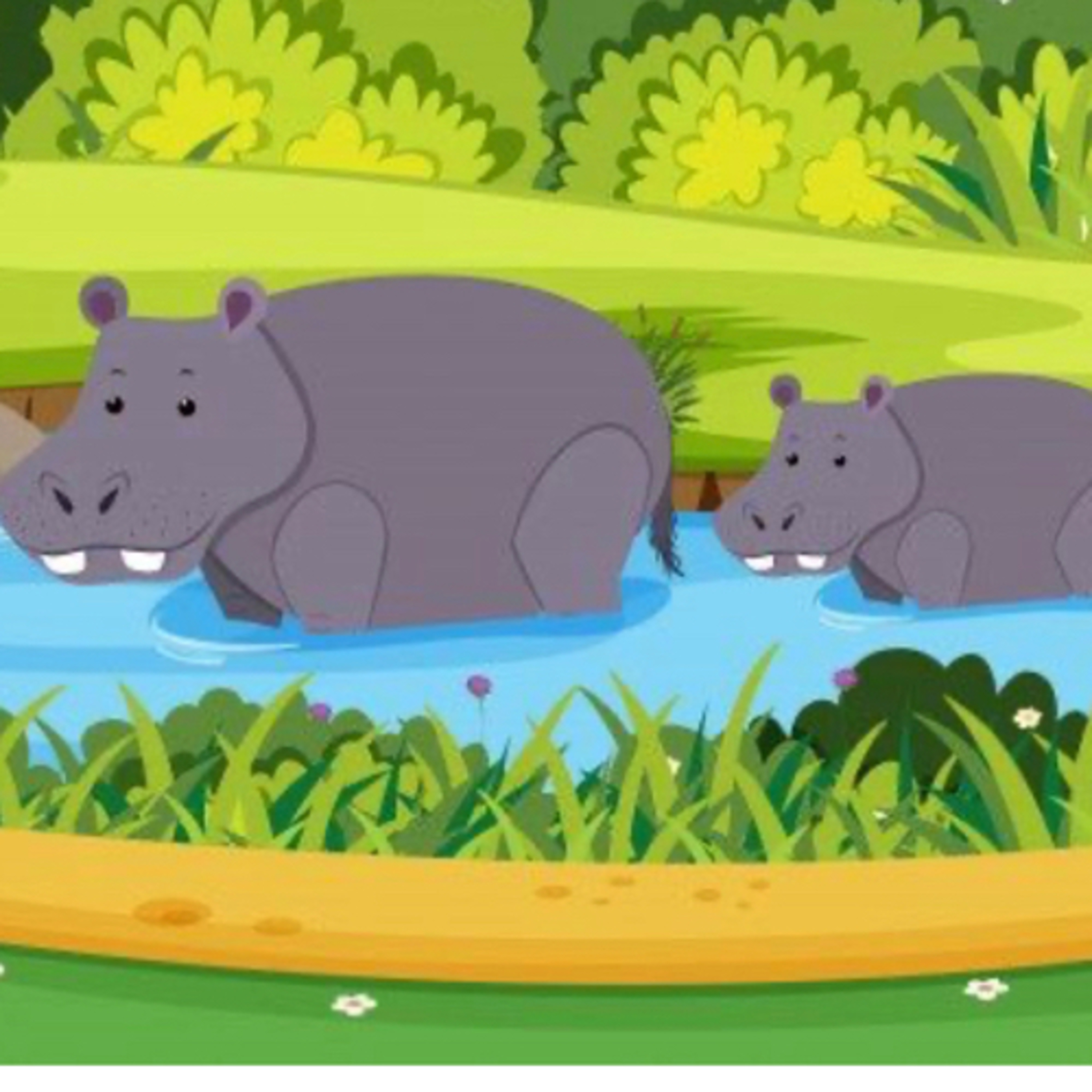 🦏 La tortuga y el hipopótamo Cuento tradicional pourquoi de origen nigeriano  episode artwork