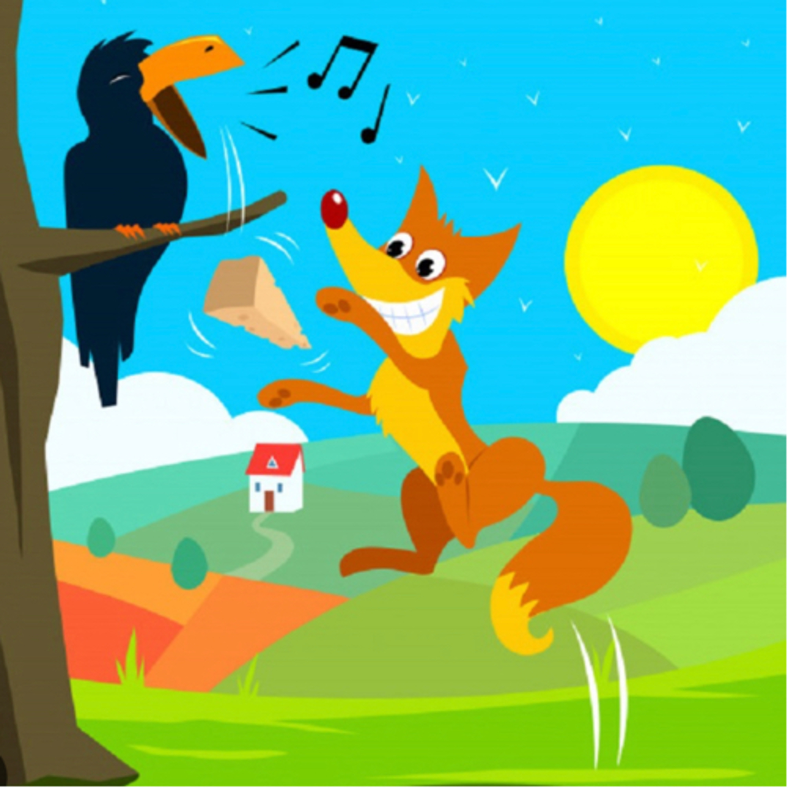 🦊 La fábula de la zorra y el cuervo, atribuida al autor griego Esopo episode artwork