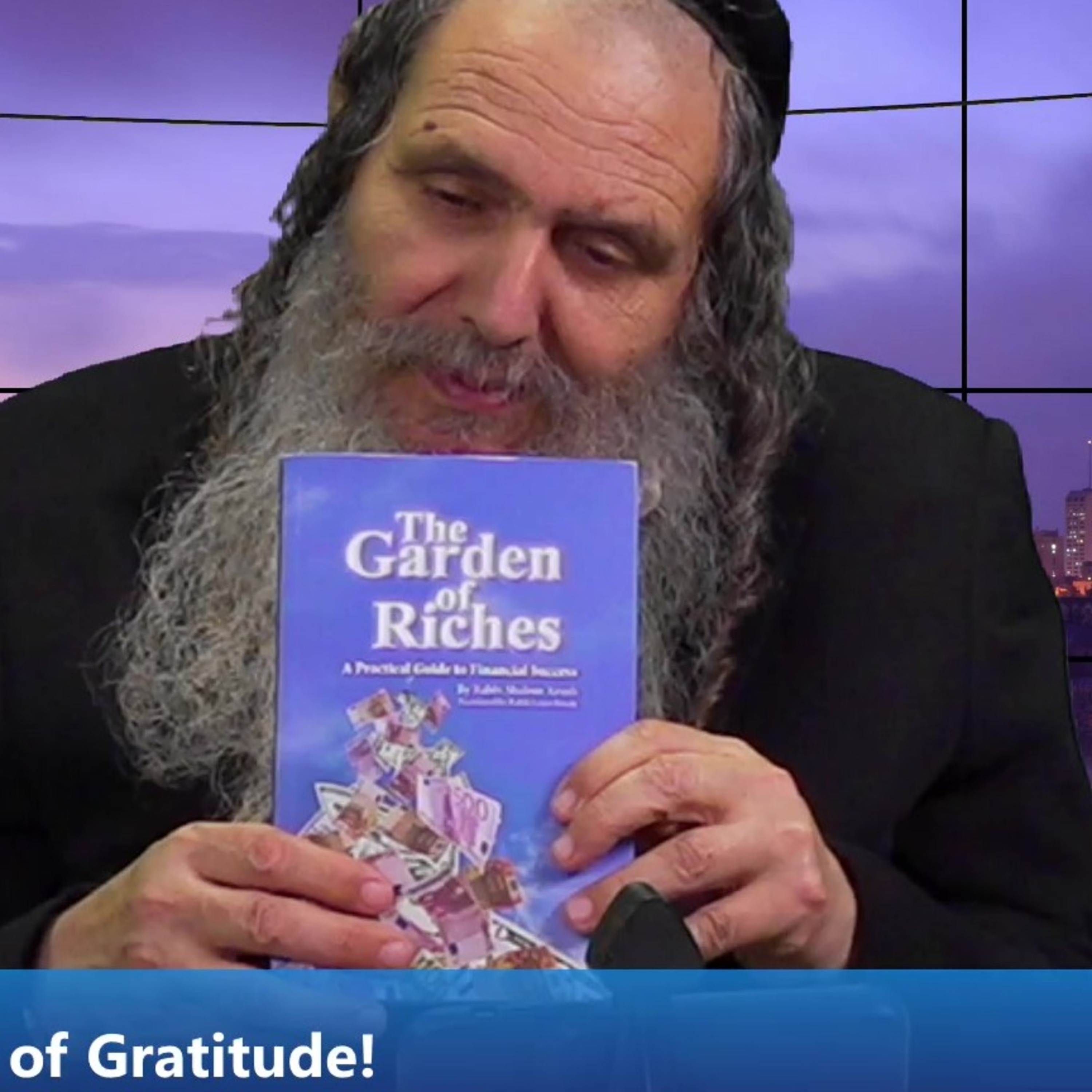 Soulful Money Liron Mazor Class Q/A hosted by Rav Shalom Arush # 14! Part 1 Importance of Gratitude! episode artwork
