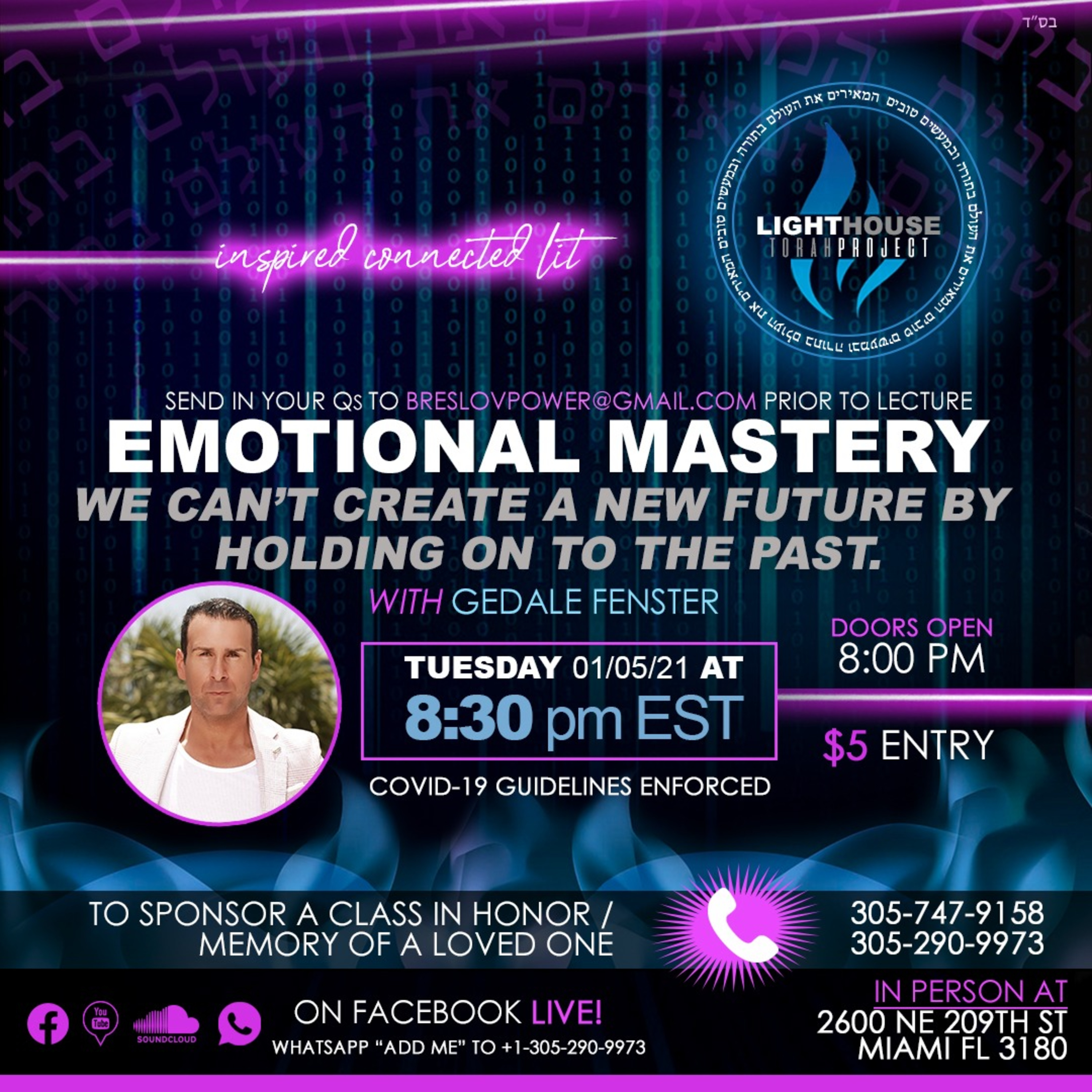 A New Future with Emotional Cleansing of the Past by Gedale Fenster! episode artwork