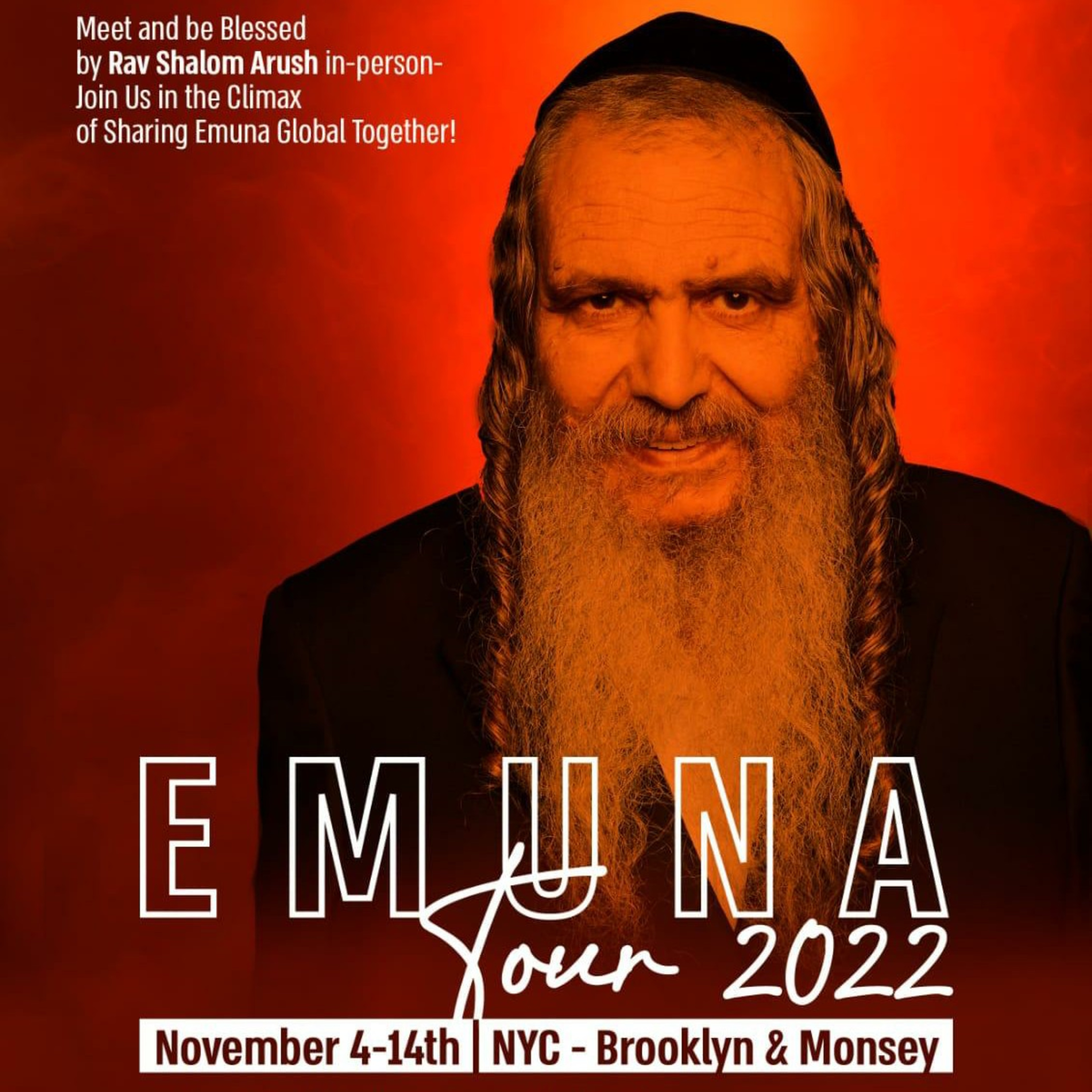 Update by Eli Goldsmith for Rav Shalom Arush - Thank you Hashem - Emuna Tour 2022 - Share the Love! episode artwork