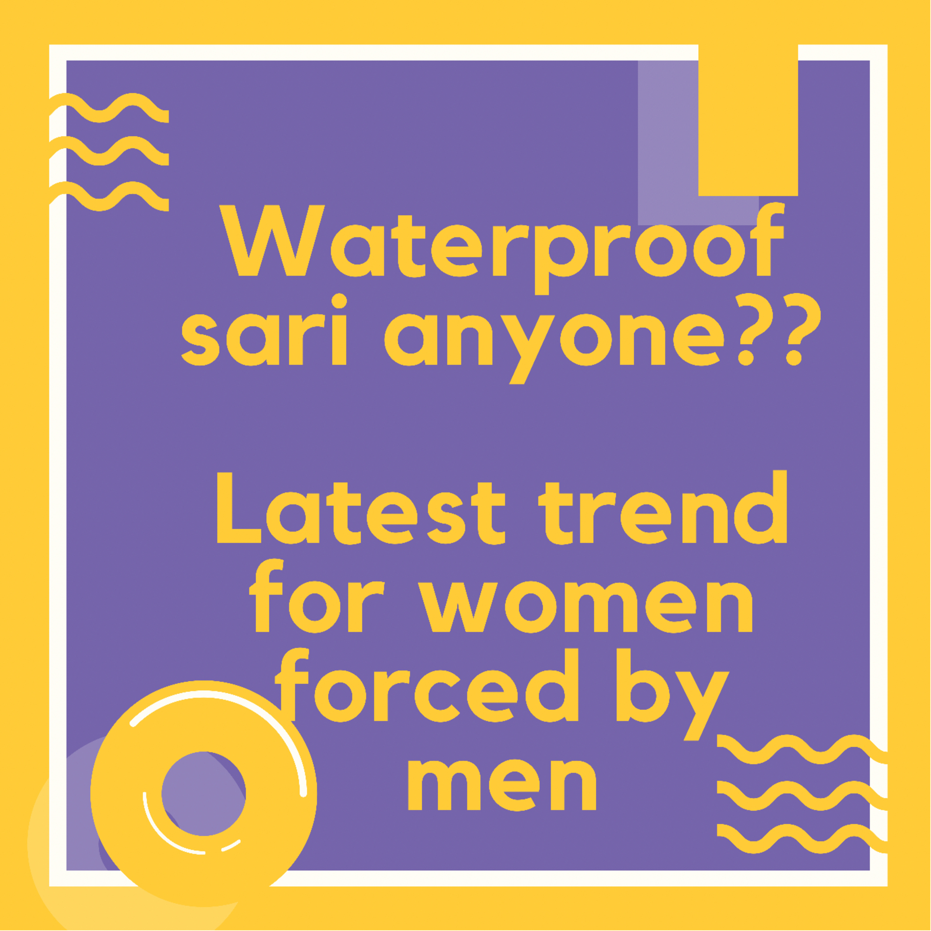 Waterproof sari anyone?  episode artwork