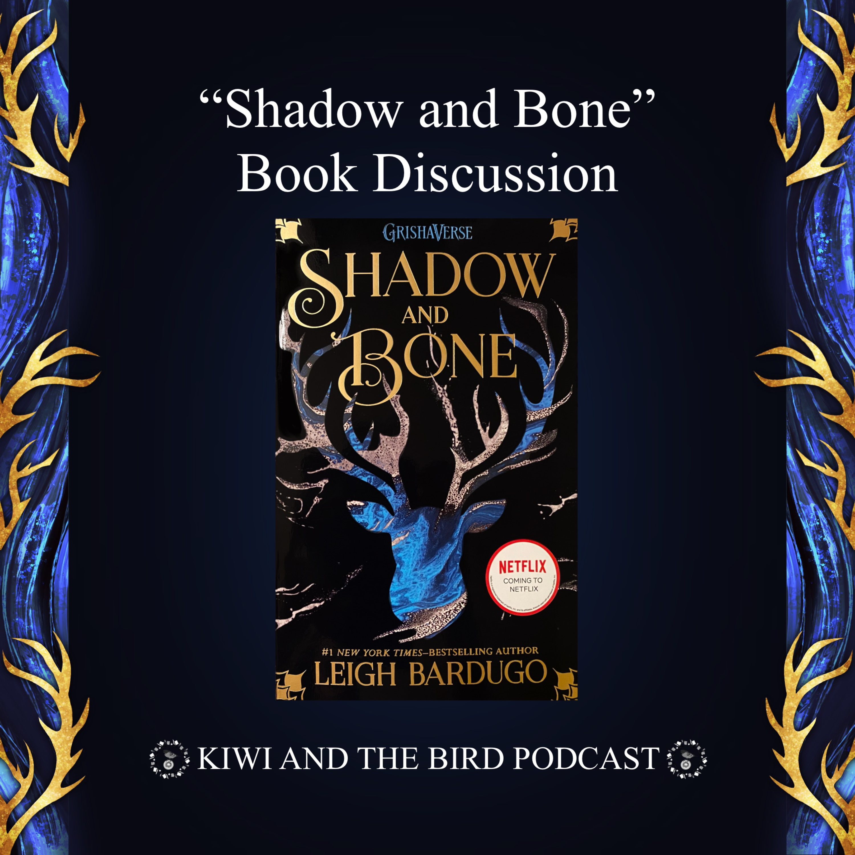 Kiwi and the Bird's Book Discussion About "Shadow and Bone" by Leigh Bardugo episode artwork