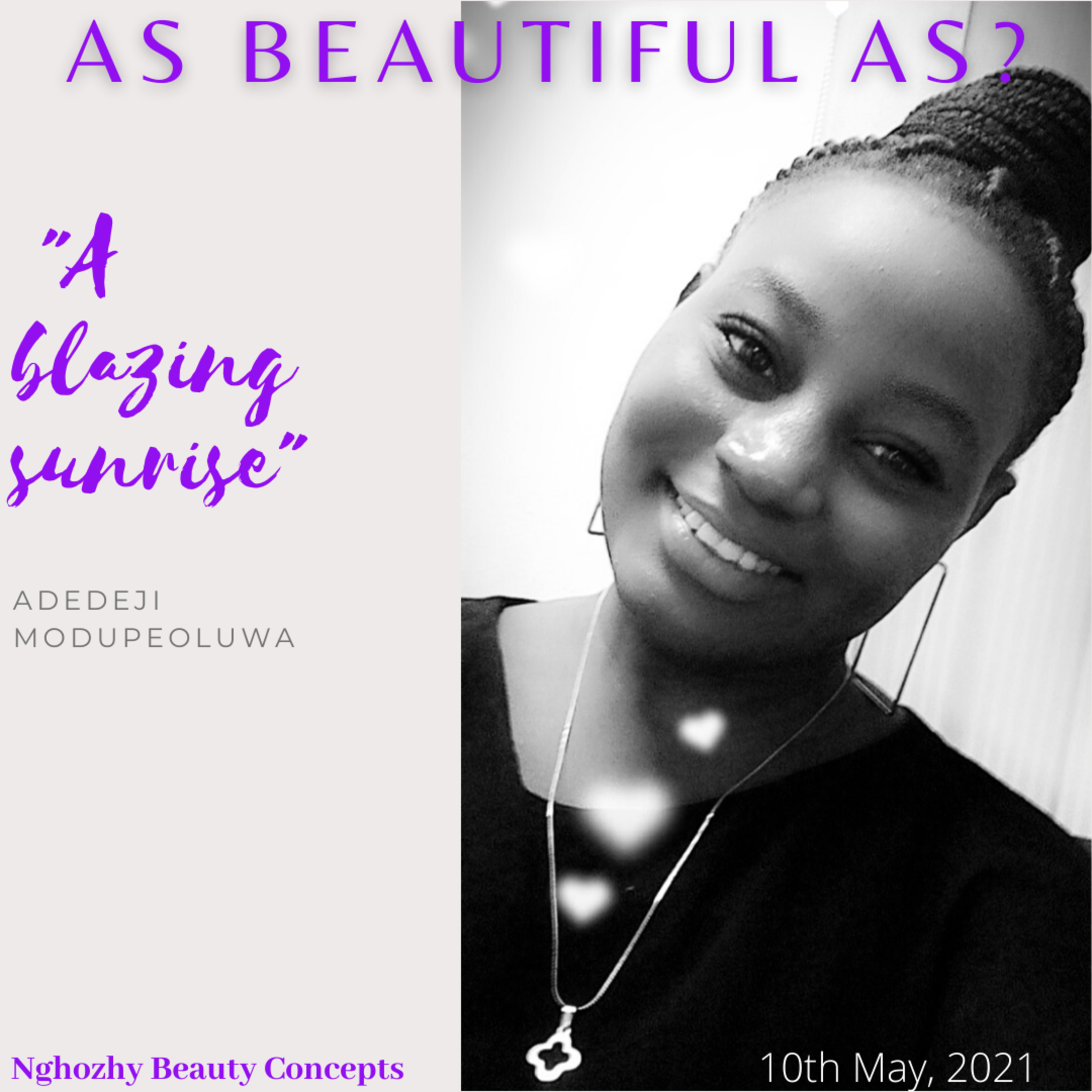As Beautiful As a Blazing Sunrise 🌄 (Adedeji Modupeluwa)