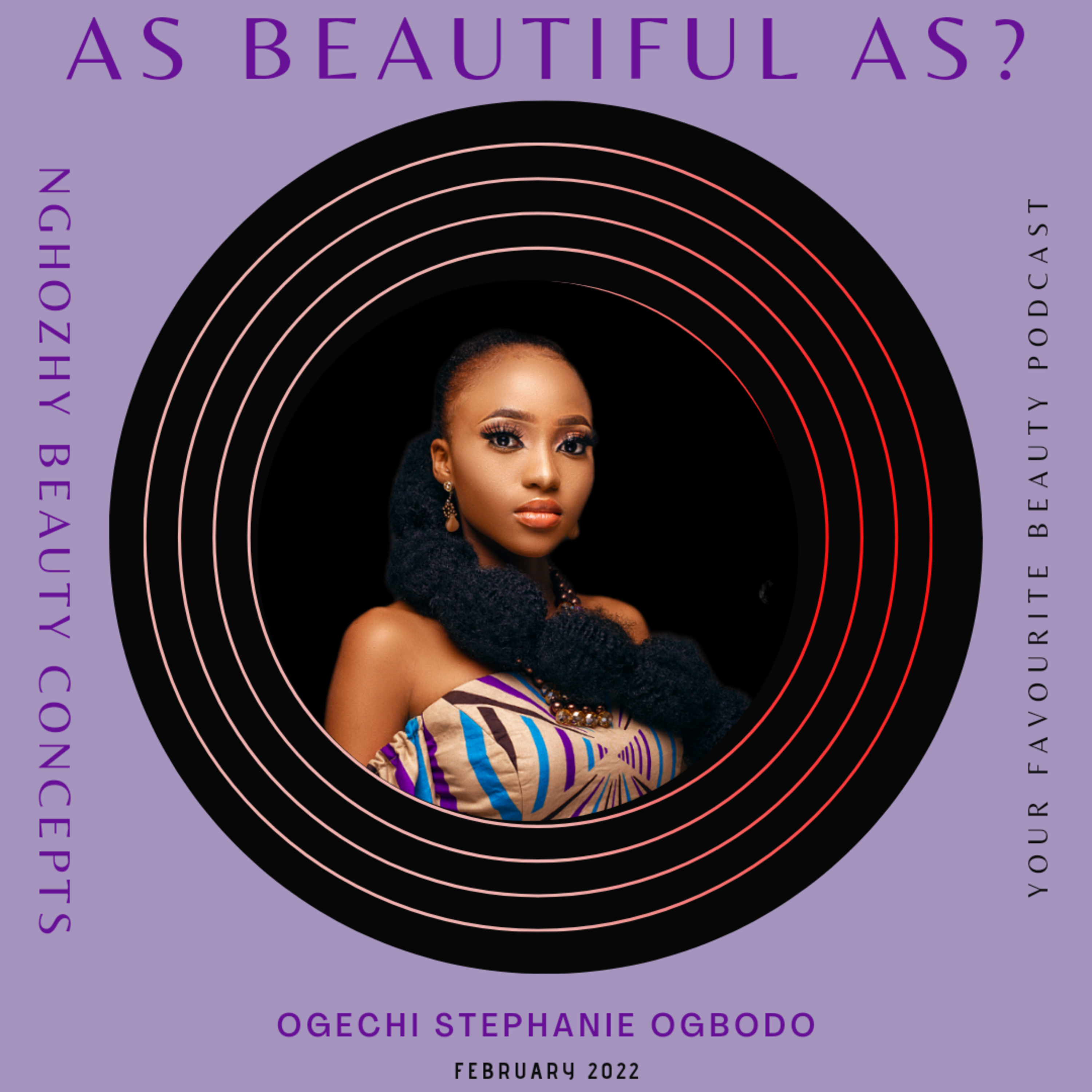 As beautiful as a rainbow; a splendid sight that gives hope, positivity and lots of happiness - Oge
