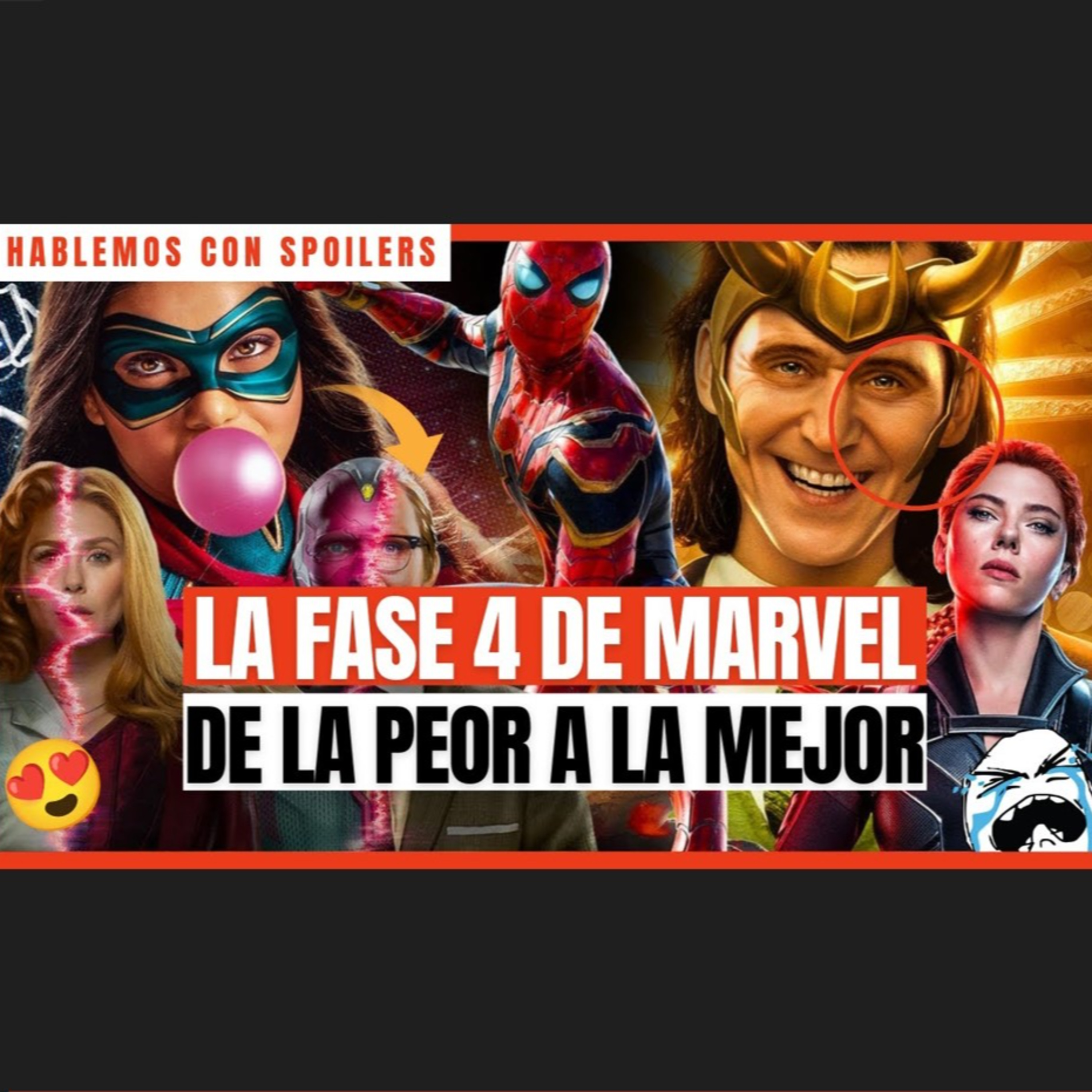 328| DE-BATE: ¿CUÁL ES LA MEJOR PELÍCULA Y SERIE DE LA FASE 4 DE MARVEL? | HCS PODCAST