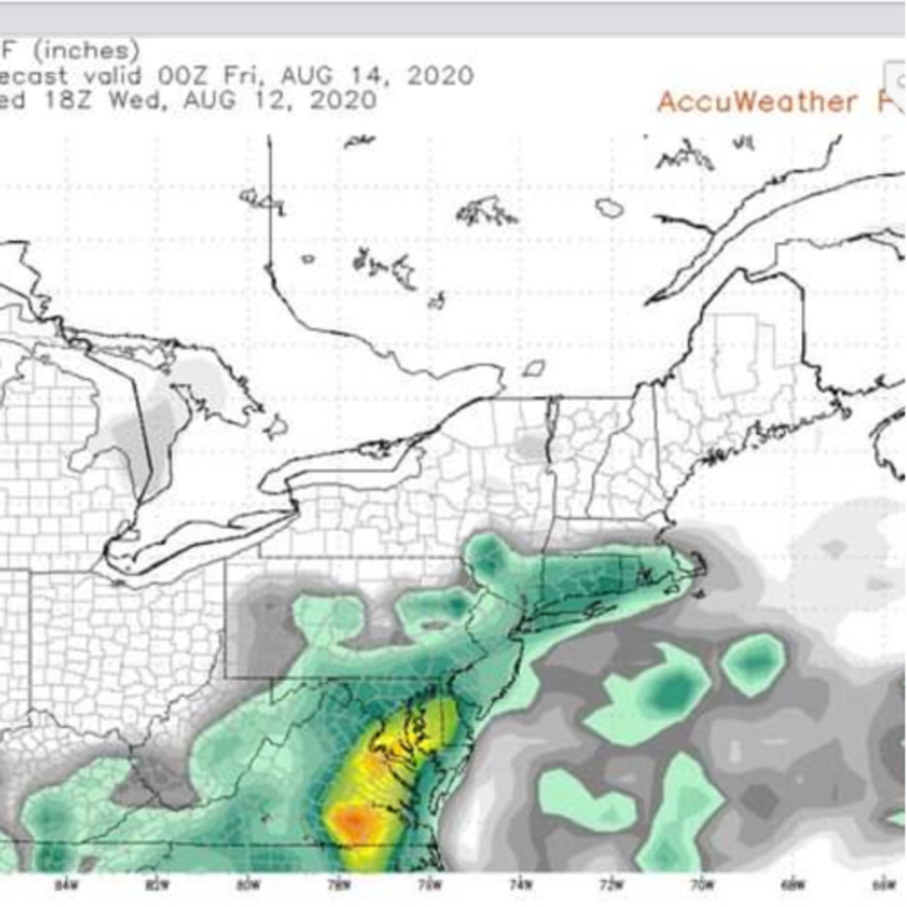 More thunderstorms Thursday with flash flooding possible.