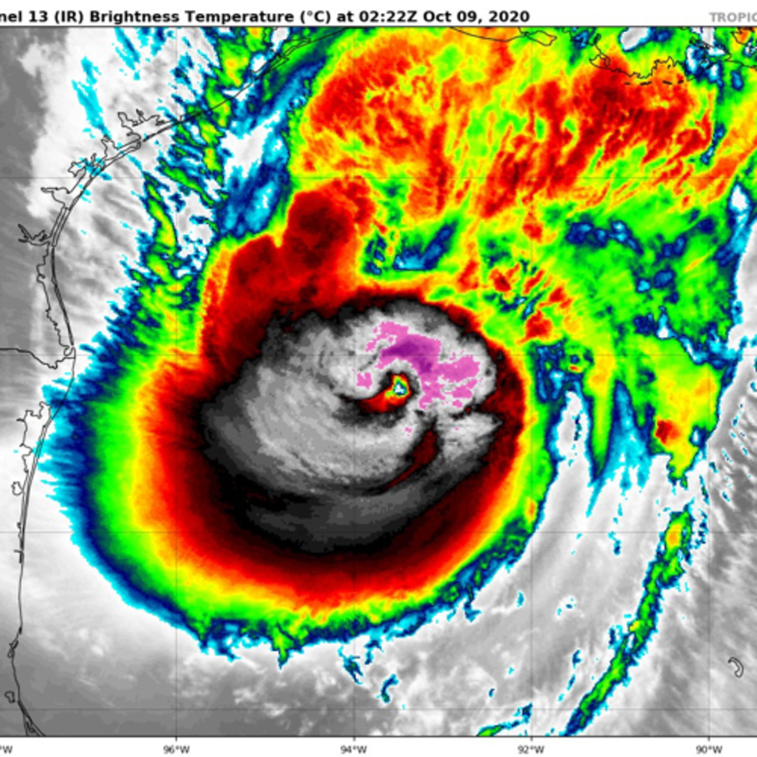 Hurricane Delta impacts the US for Columbus Day Weekend