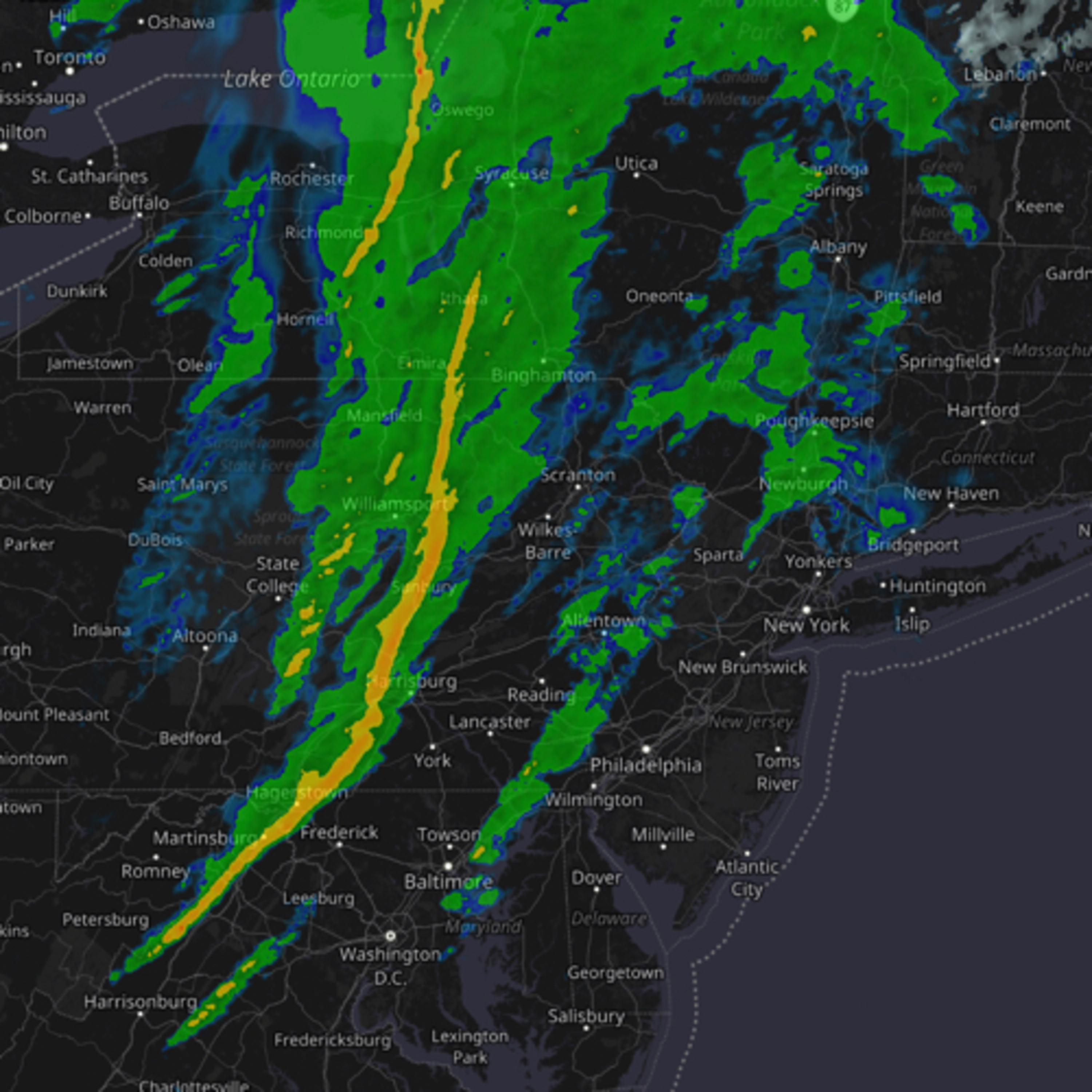 Monitoring a Squall Line, Cold Weather This week, and Iota.