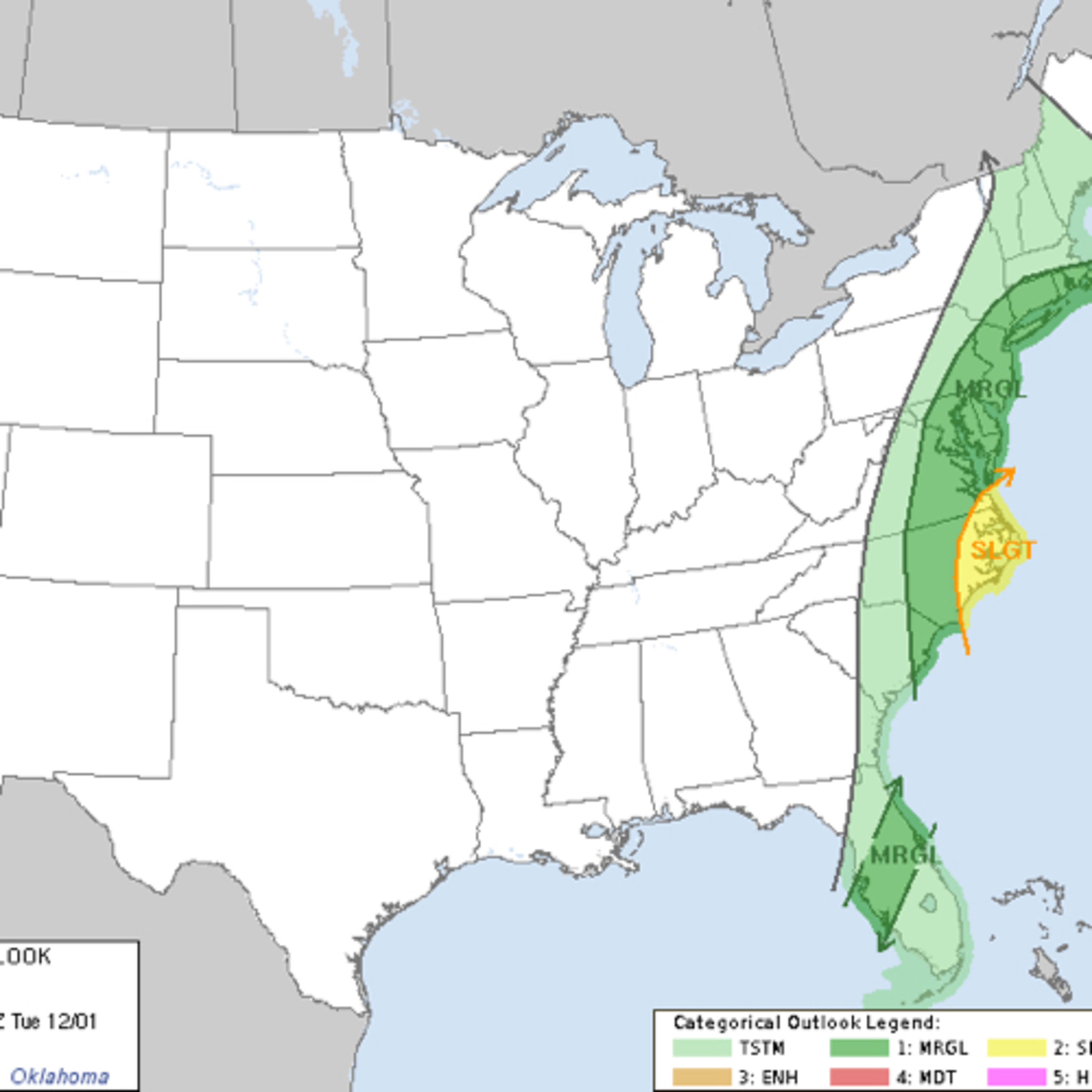 A strong storm starts the week