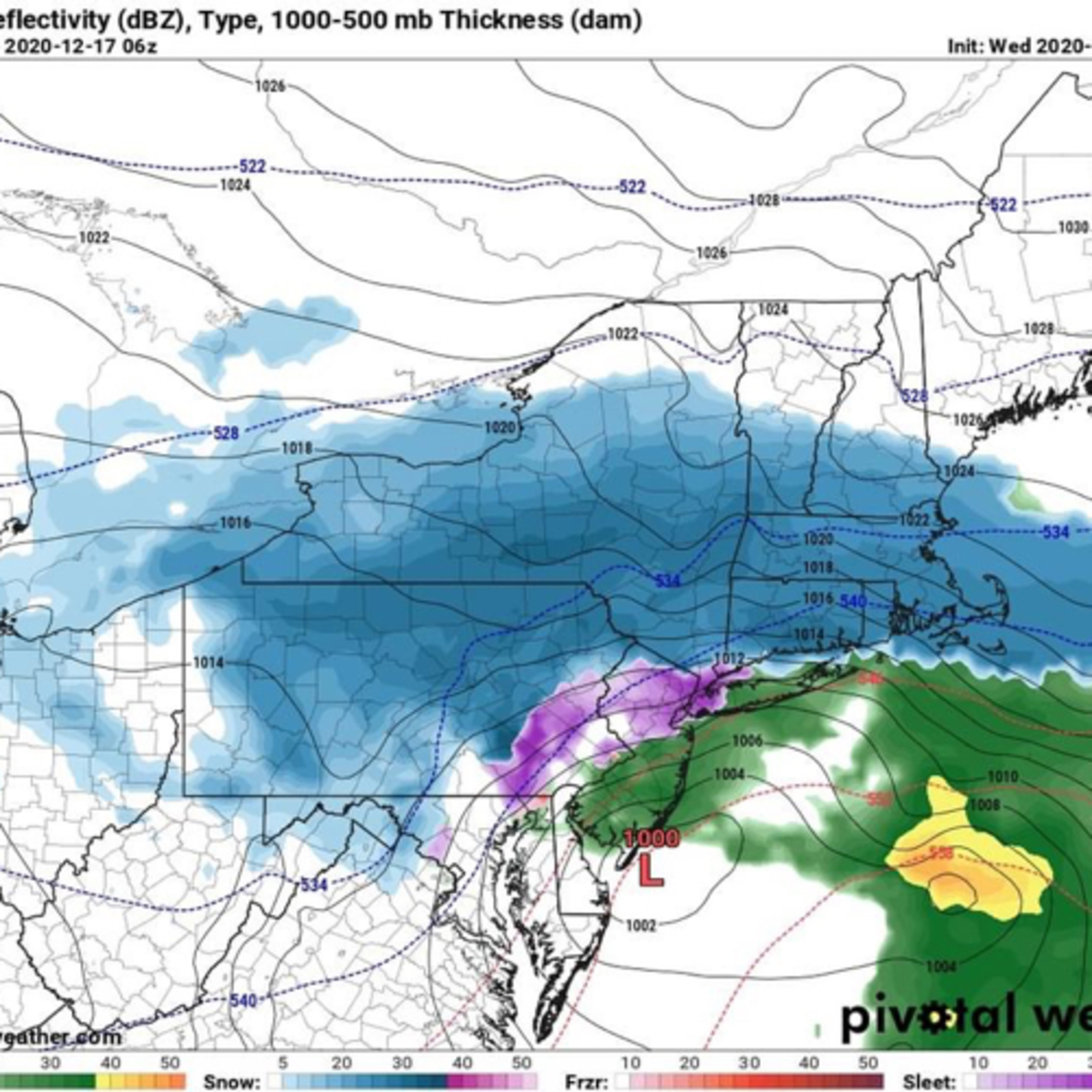 The snowstorm is here!