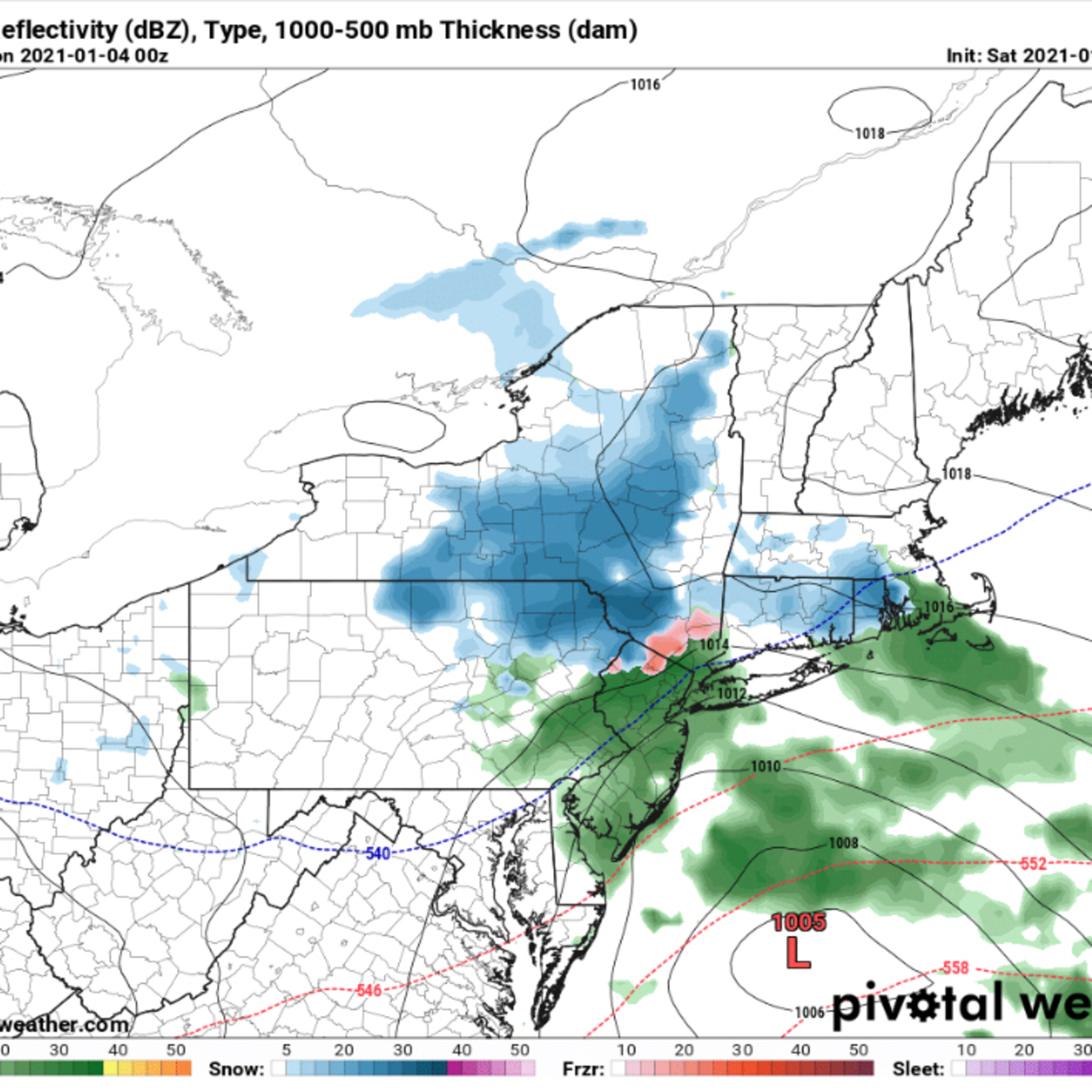 A close call for snow tomorrow