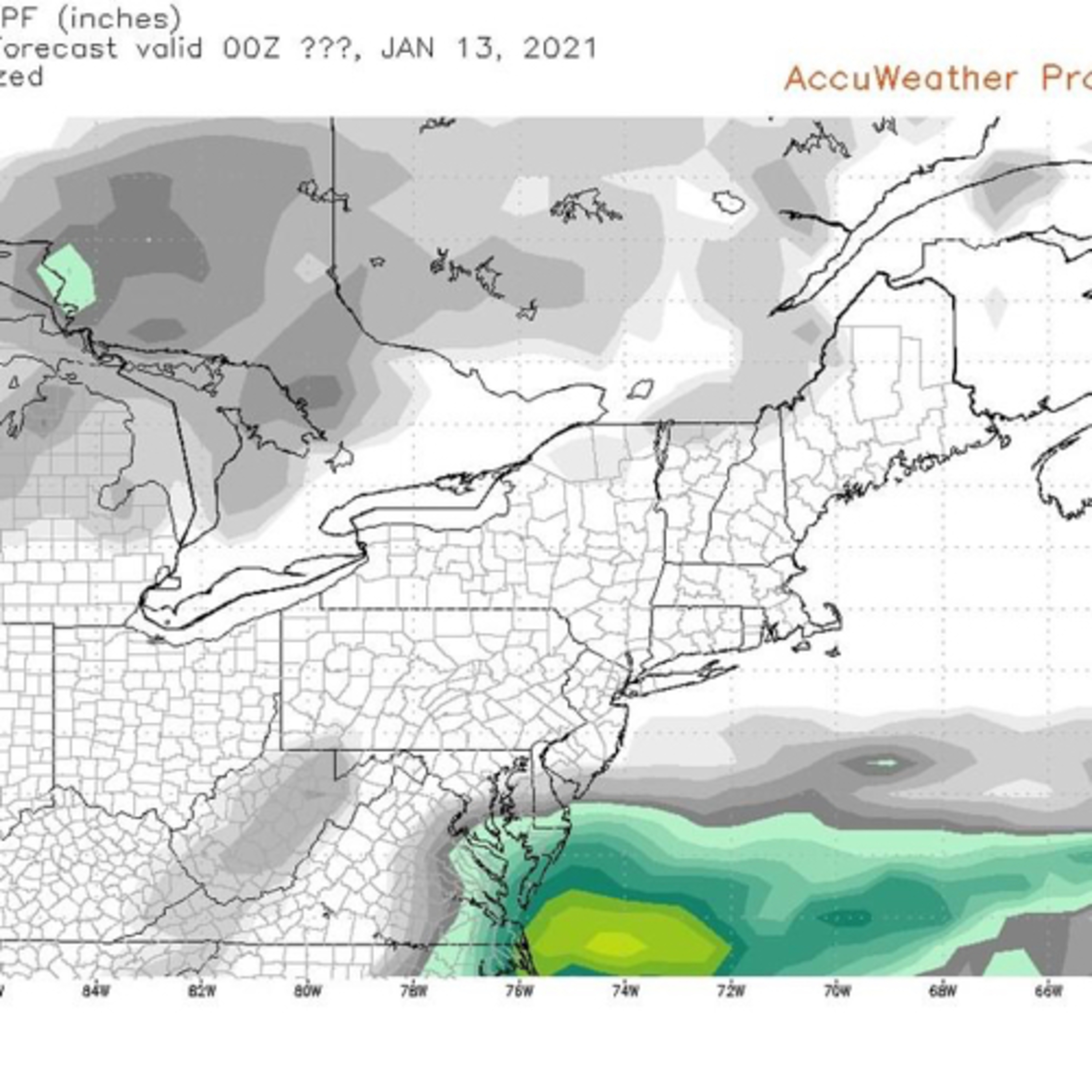 Snow on Tuesday?