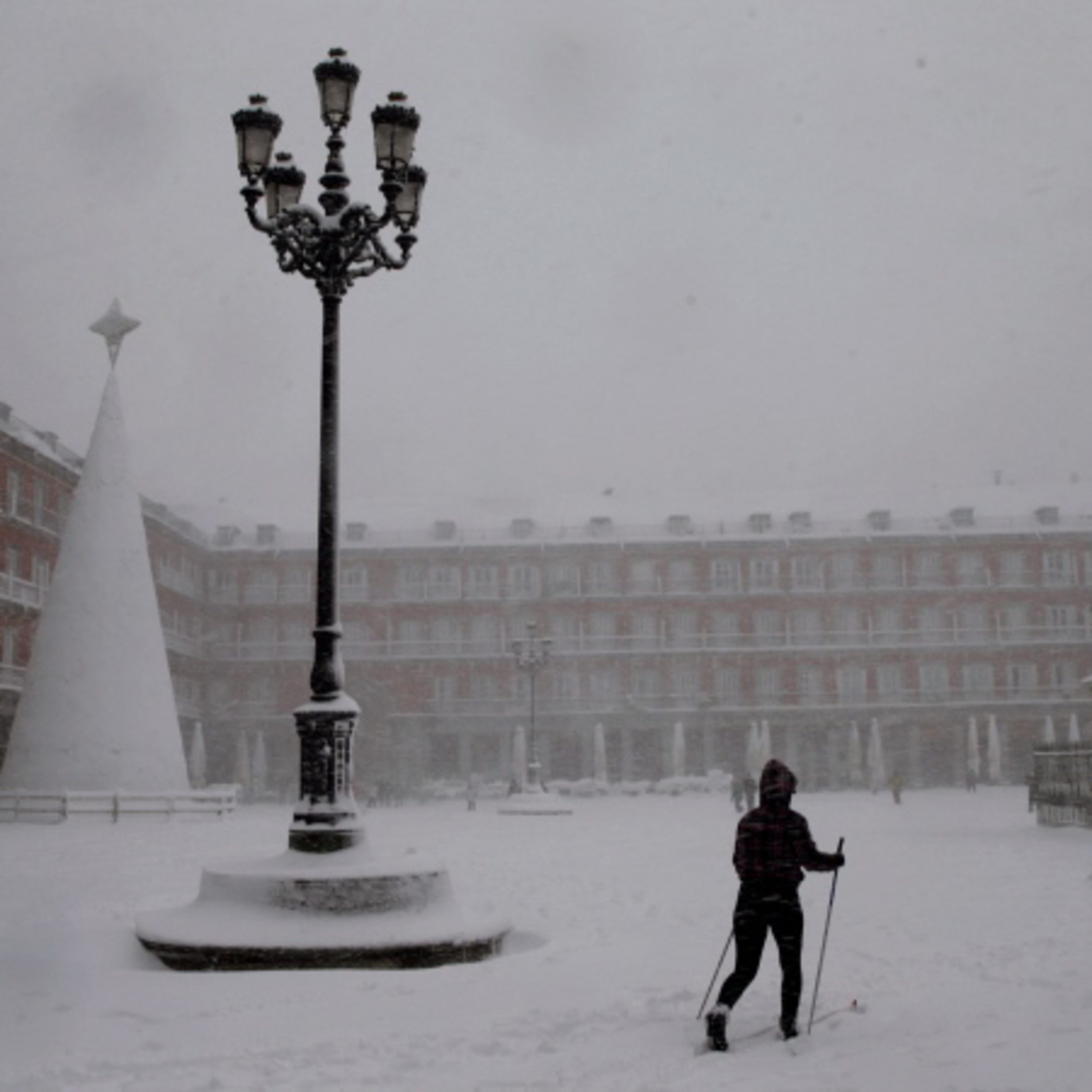 Hey, Madrid! Can we borrow some snow?