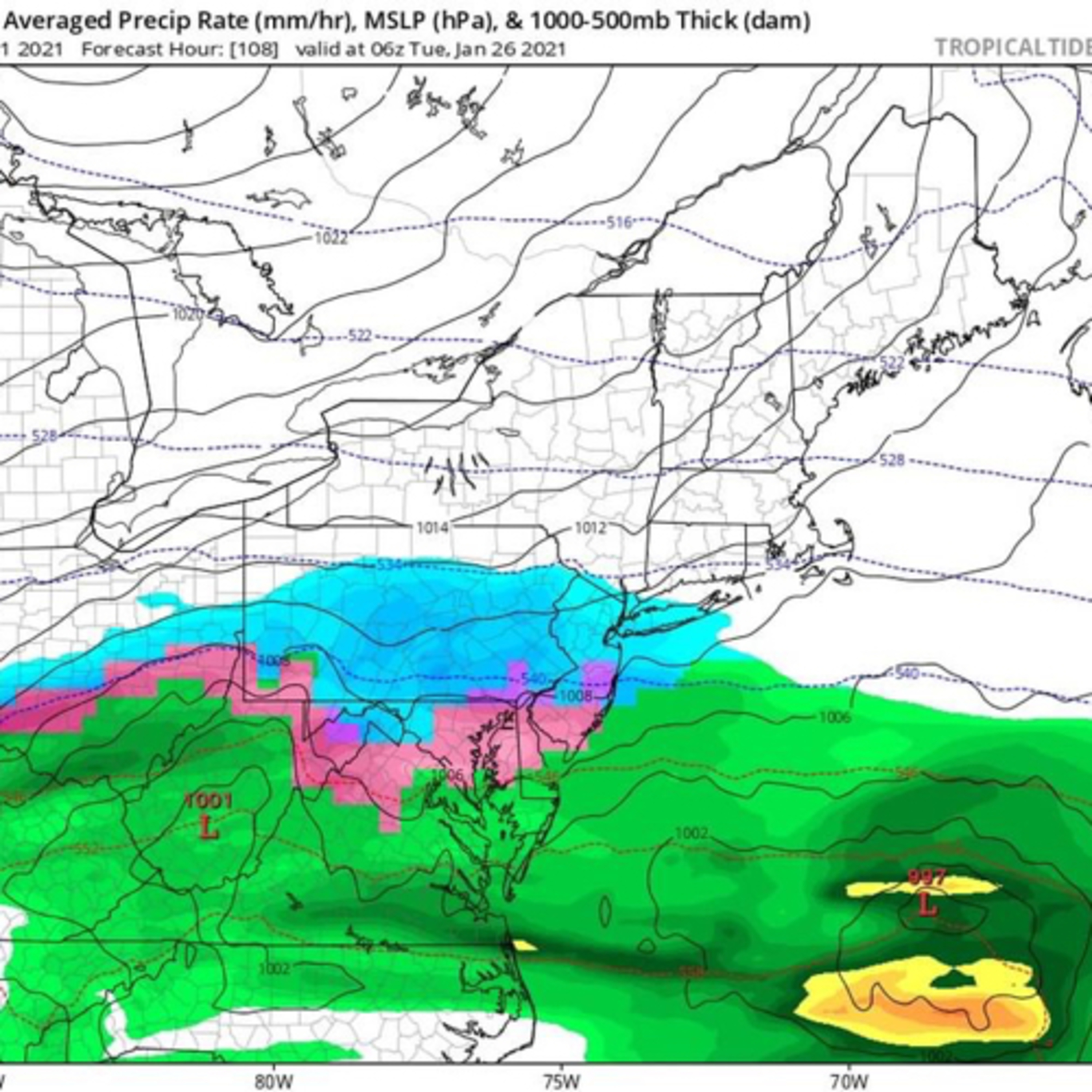 Cold this weekend with potential snow next week.