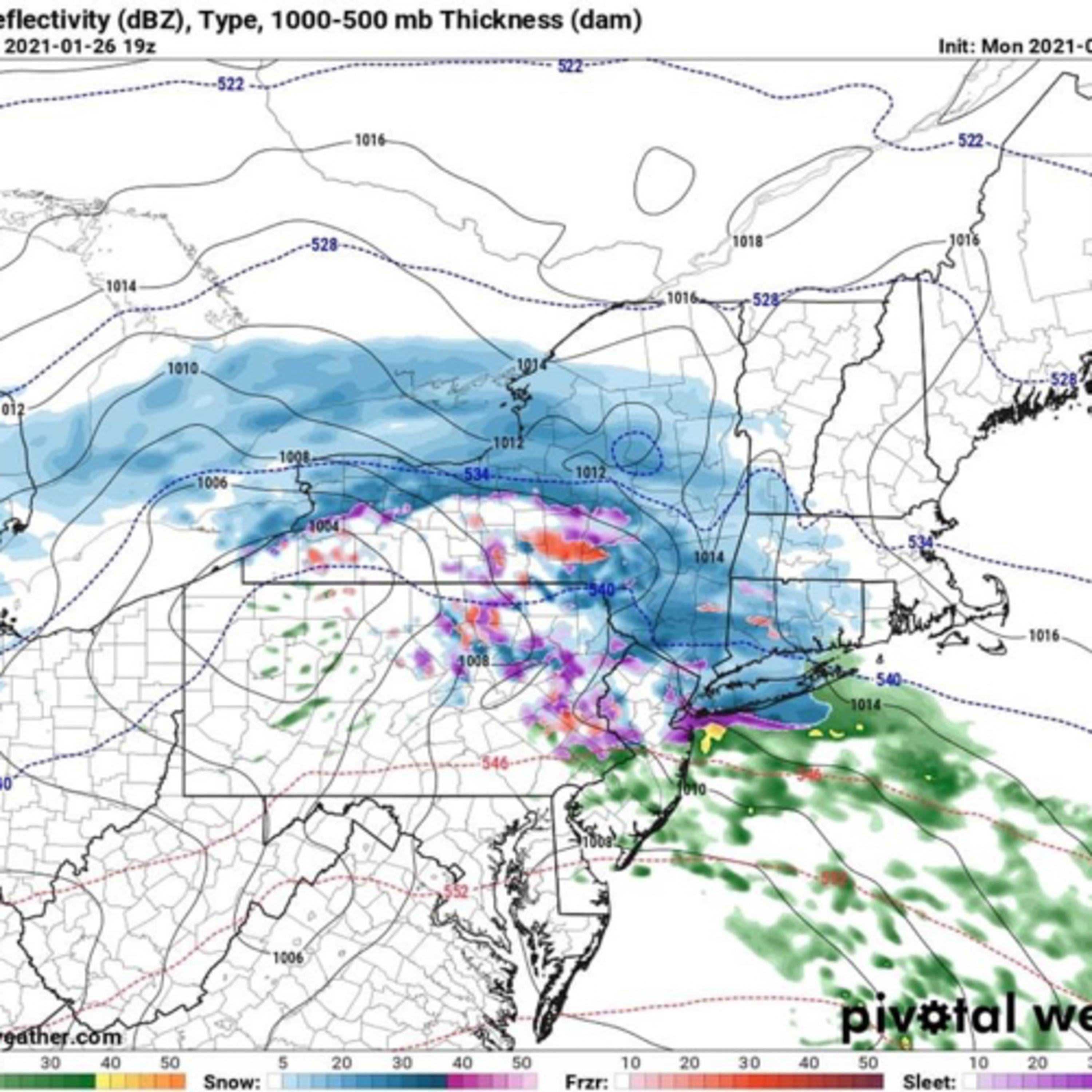 A messy winter storm precedes an arctic outbreak