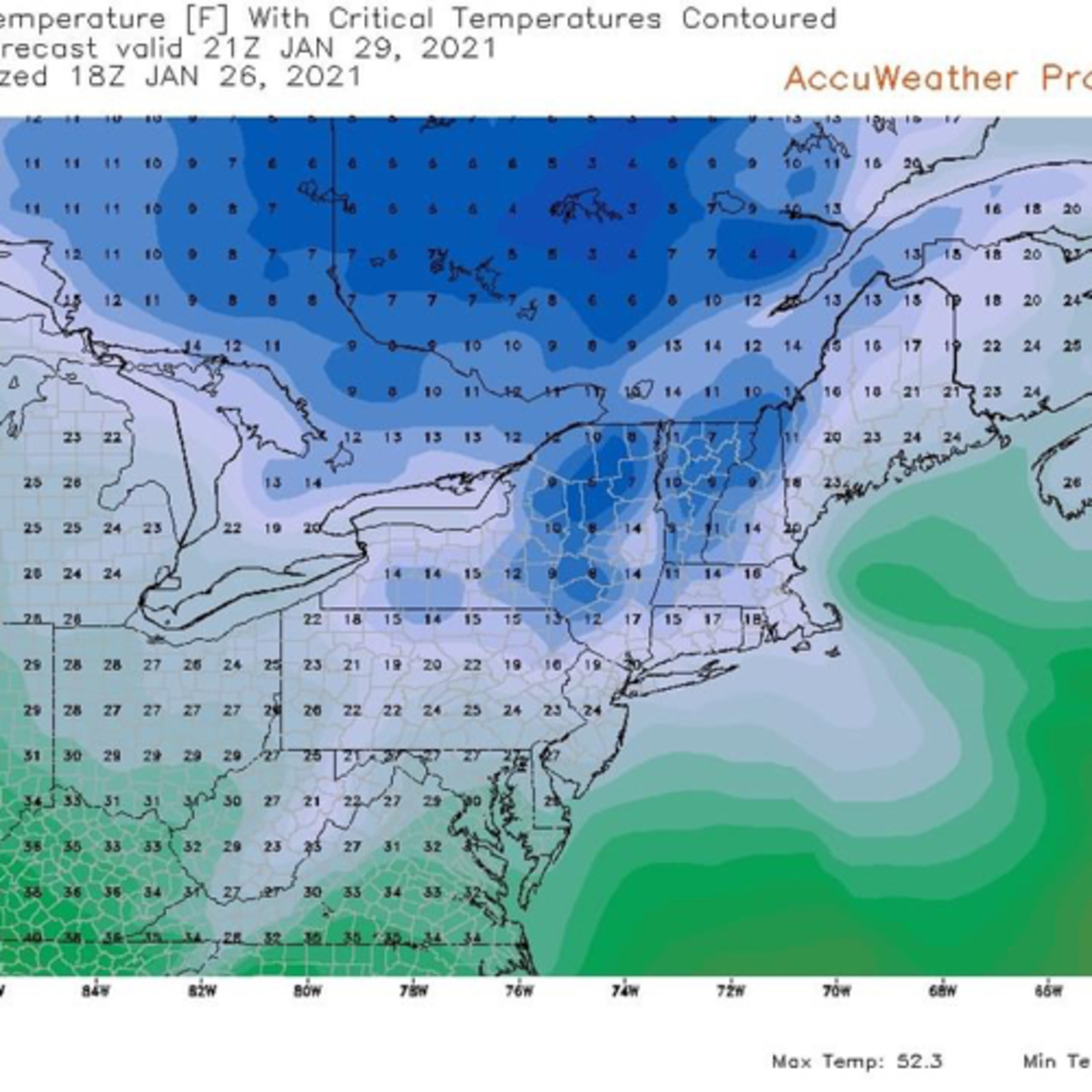 Arctic outbreak may signal a snowier pattern in the east