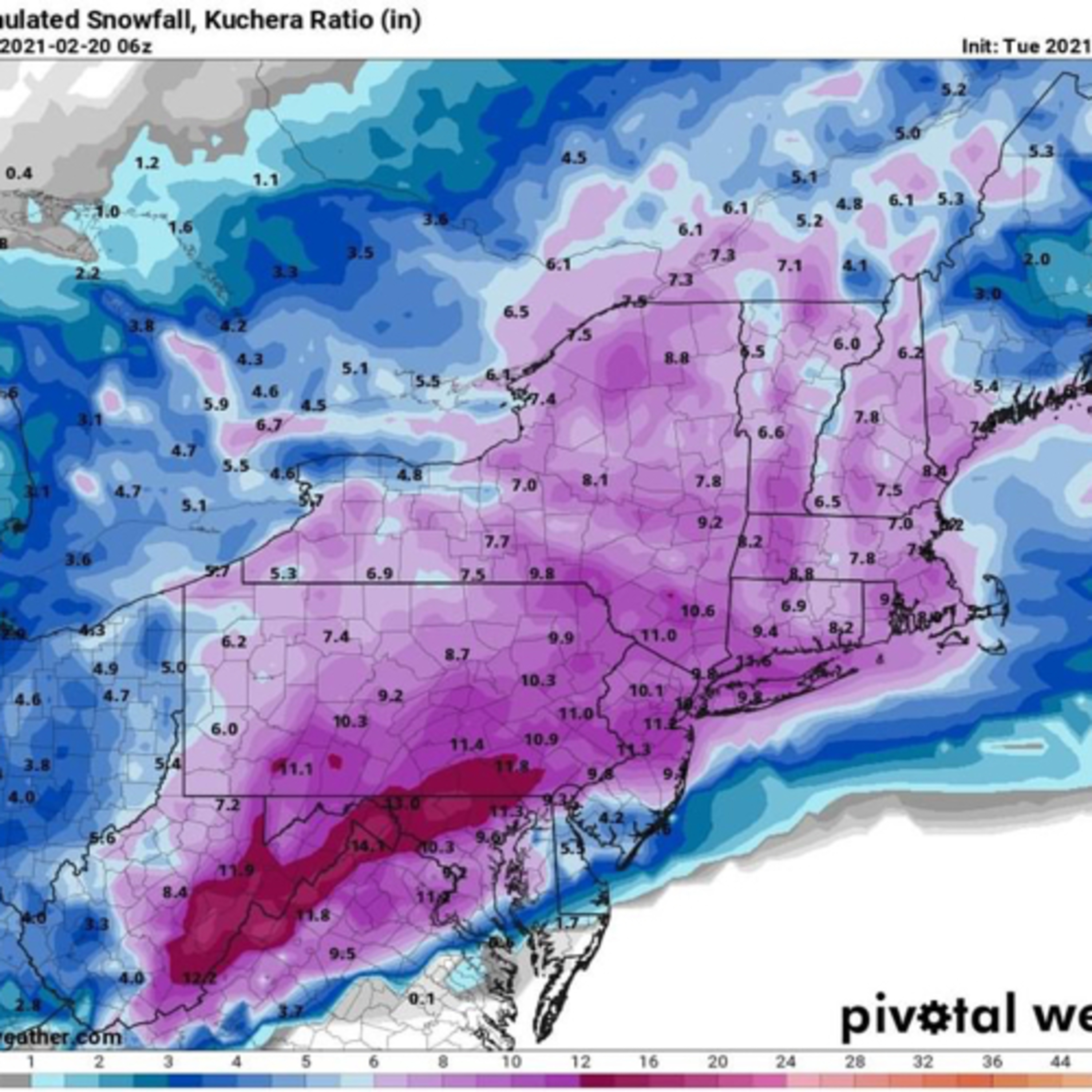 Missing snow about to be returned