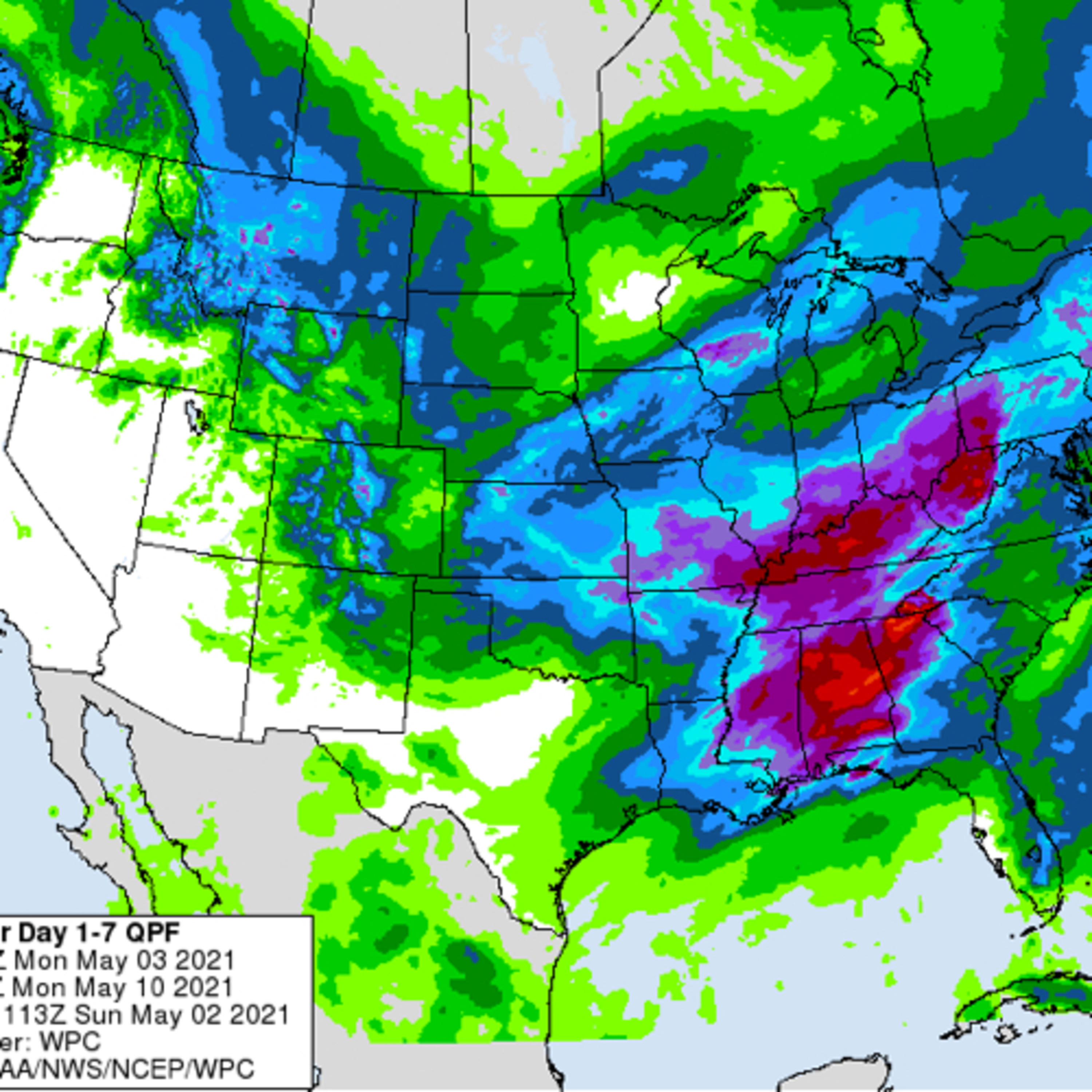 Warm for some but wet for all