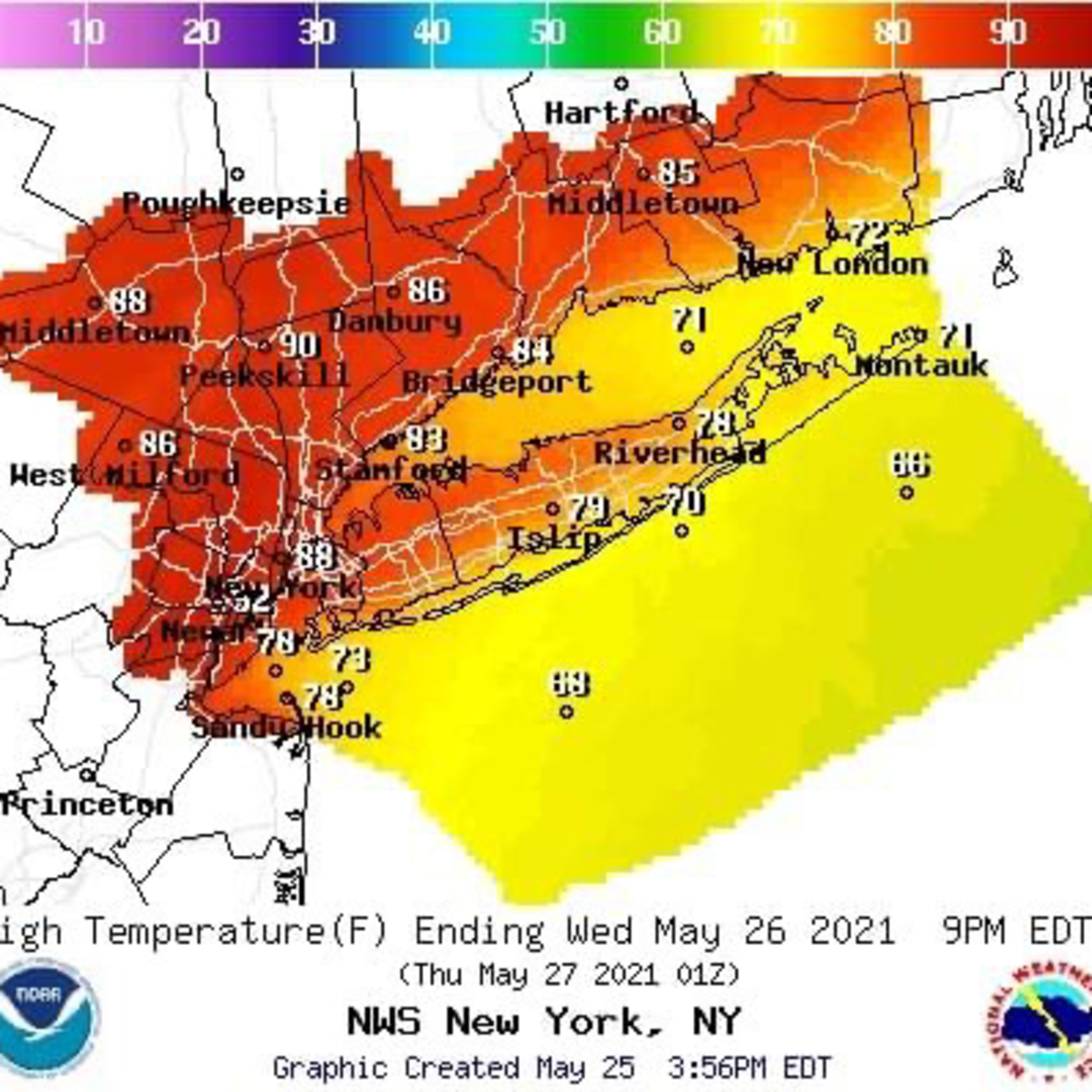 Heating up before rain and an active holiday weekend