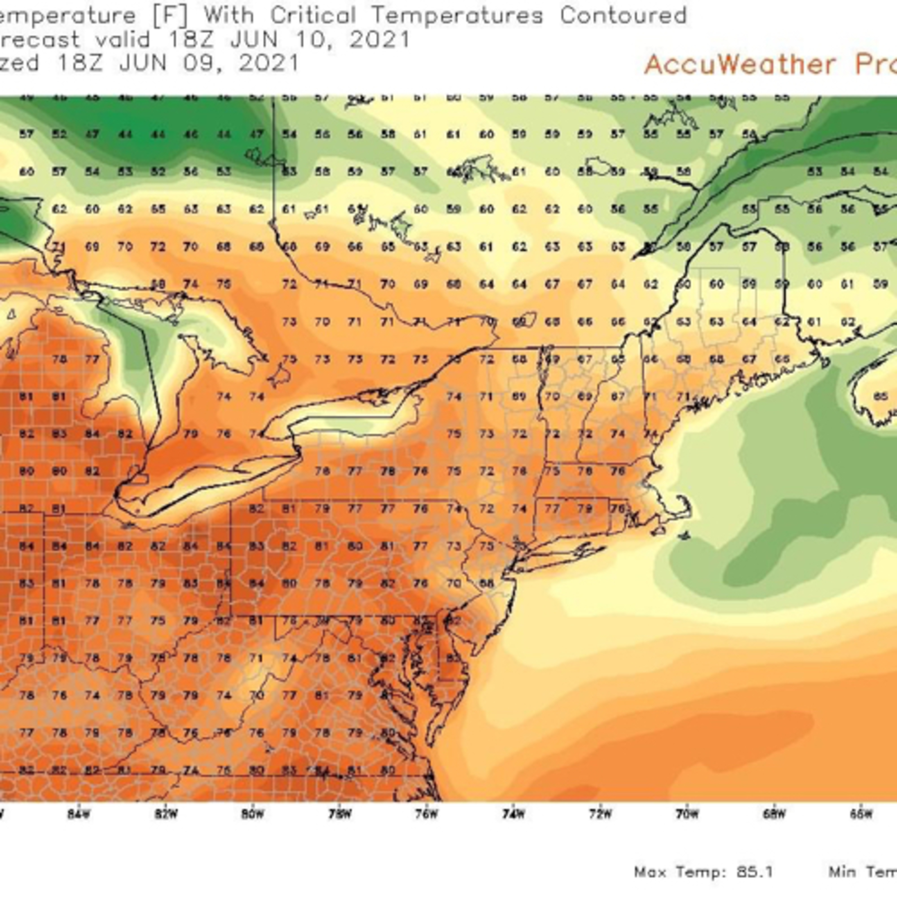 The heatwave will end!