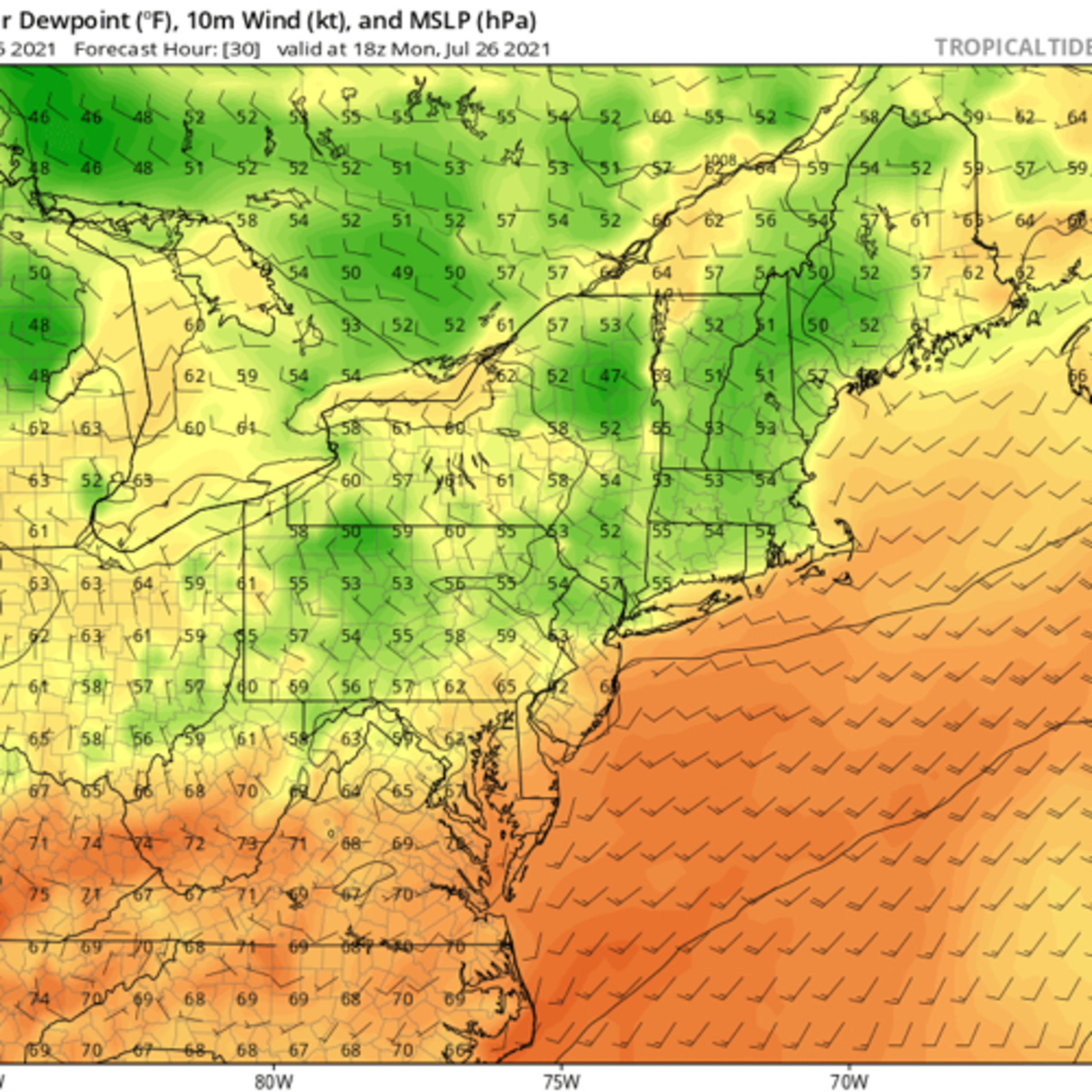 Hot and humid to seasonable this week.