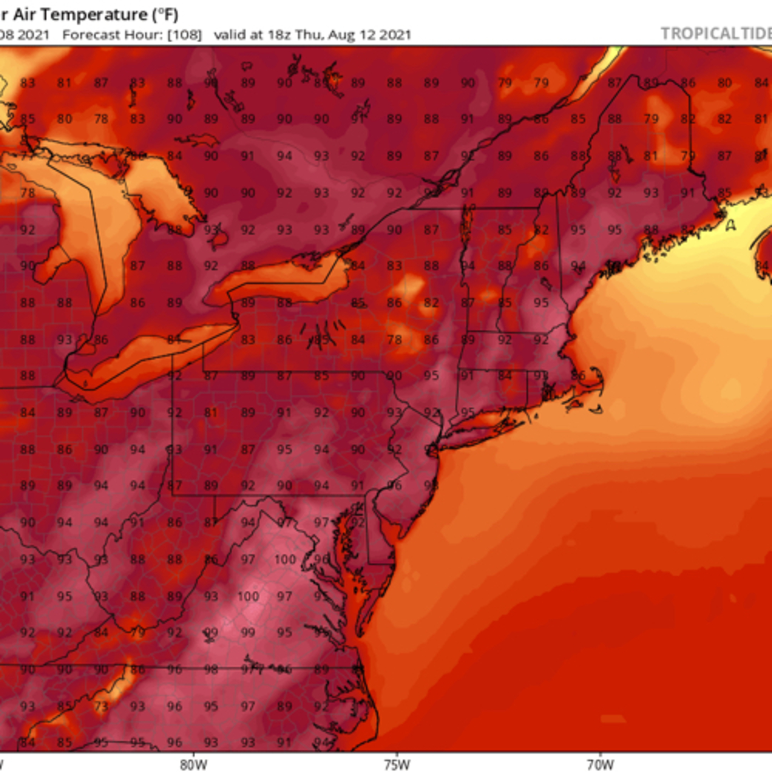 Sultry week ahead